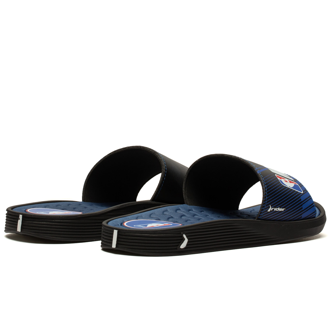 Chinelo Slide NBA Grendene Rider Pump II - Adulto - Foto 3