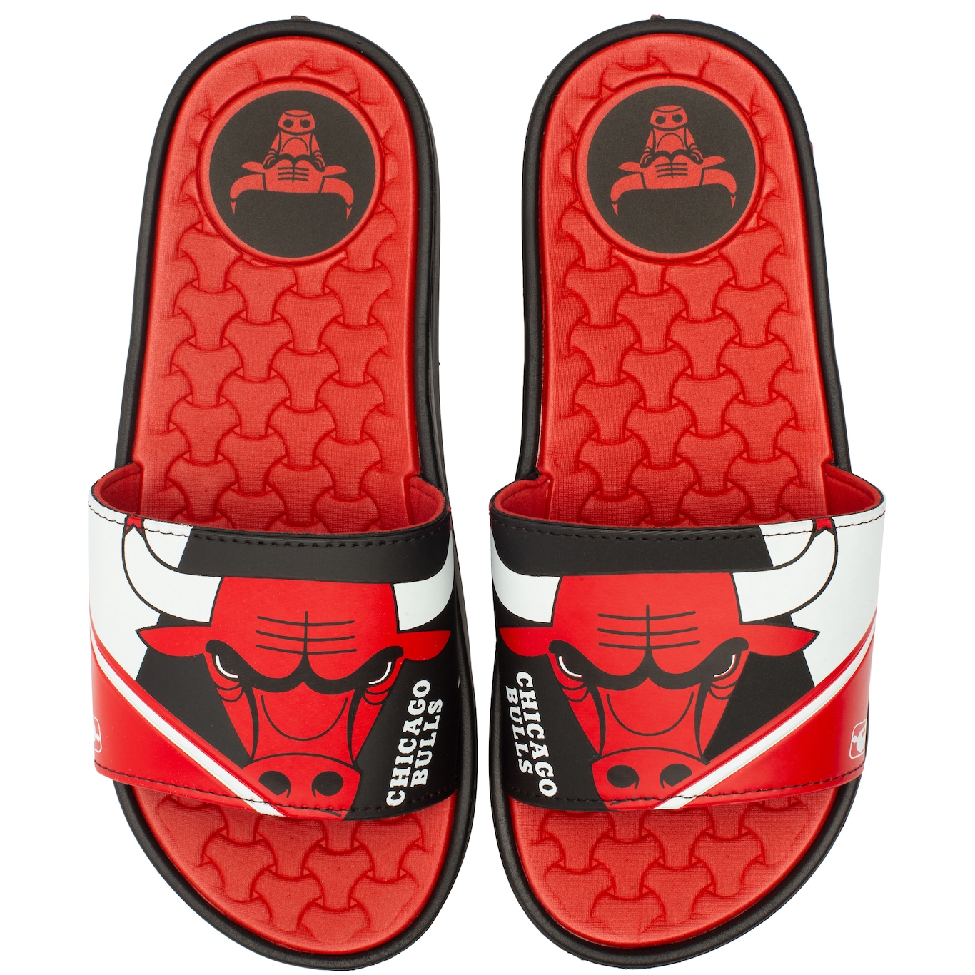 Chinelo Slide NBA Grendene Rider Pump II - Adulto - Foto 1