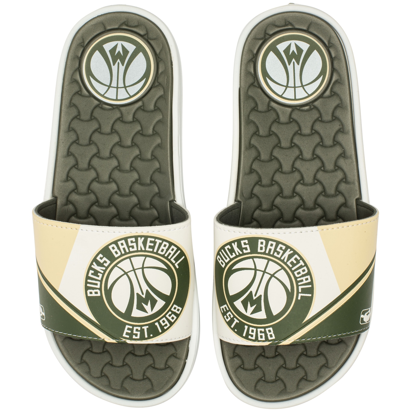 Chinelo Slide NBA Grendene Rider Pump II - Adulto - Foto 1