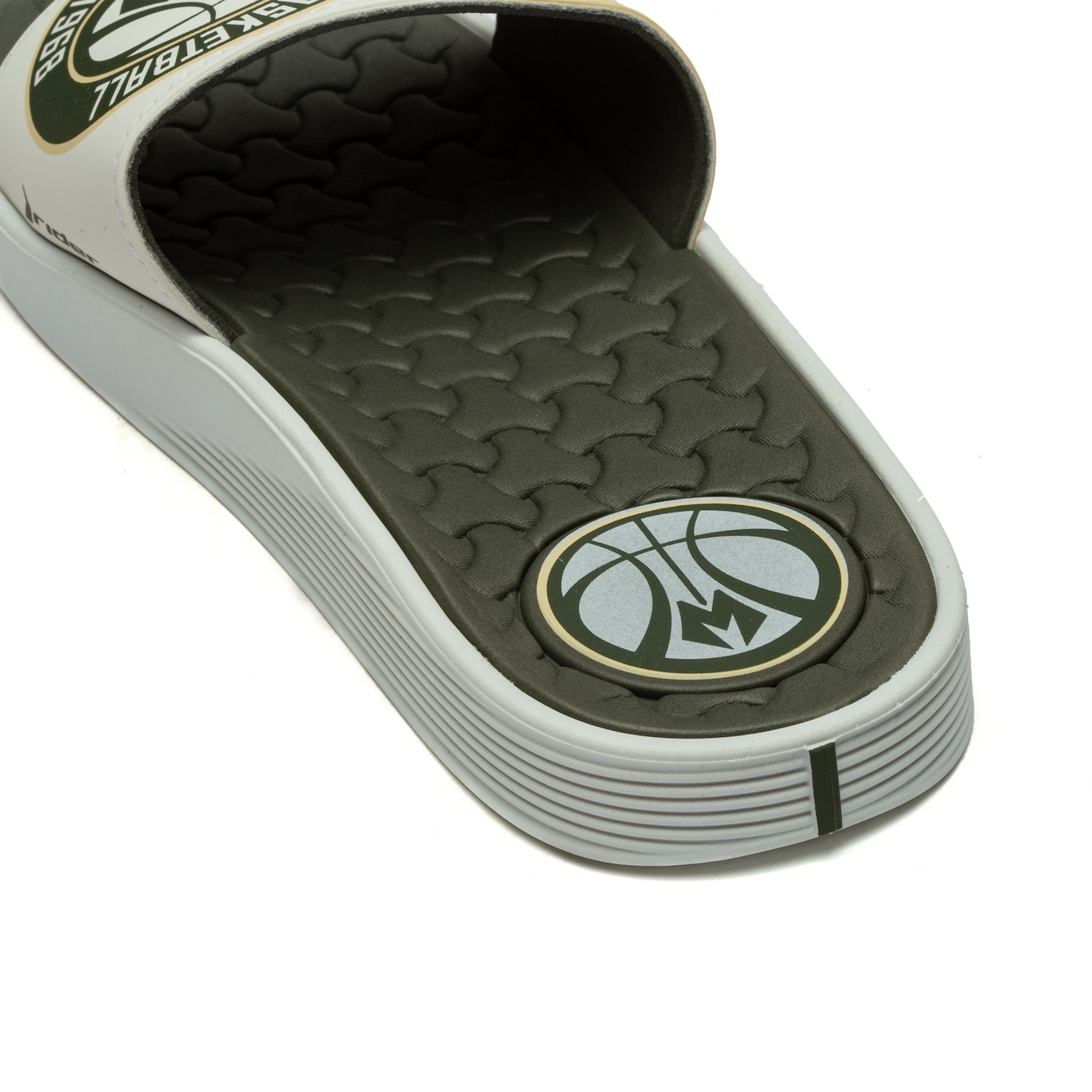 Chinelo Slide NBA Grendene Rider Pump II - Adulto - Foto 5