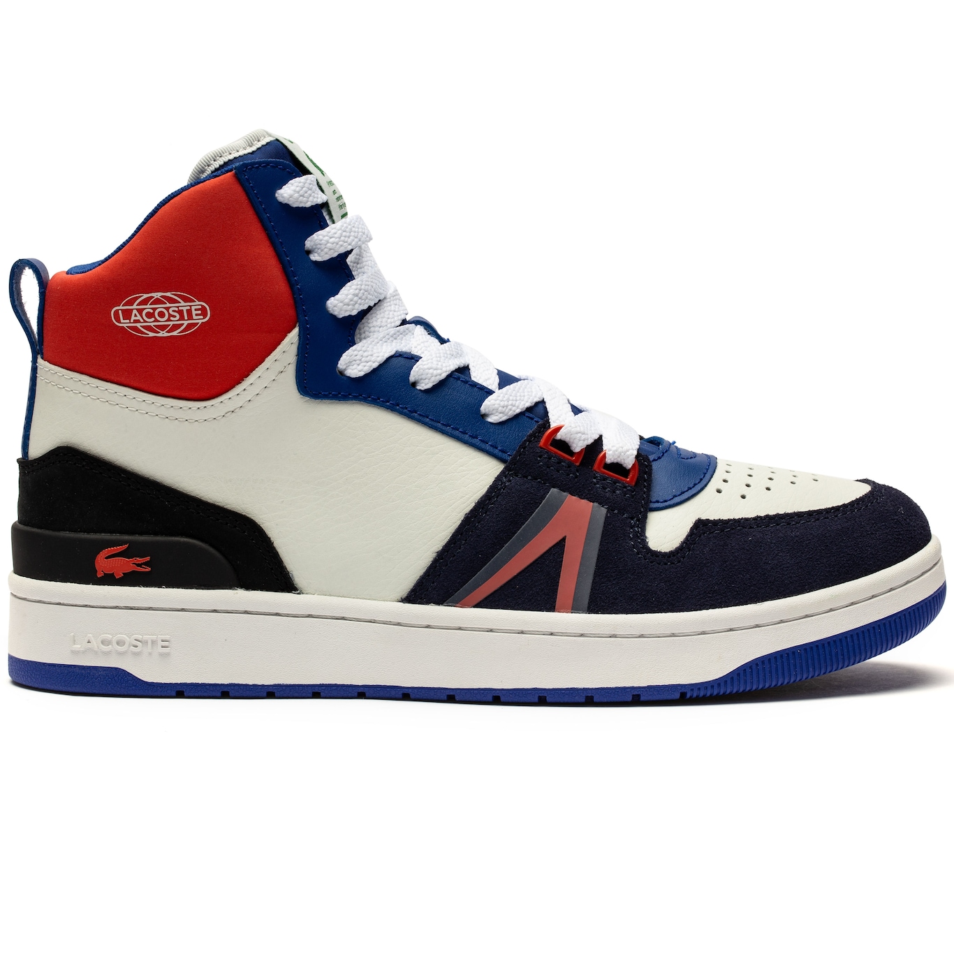 Tênis Lacoste L001 Mid 123 Sma - Masculino - Foto 1