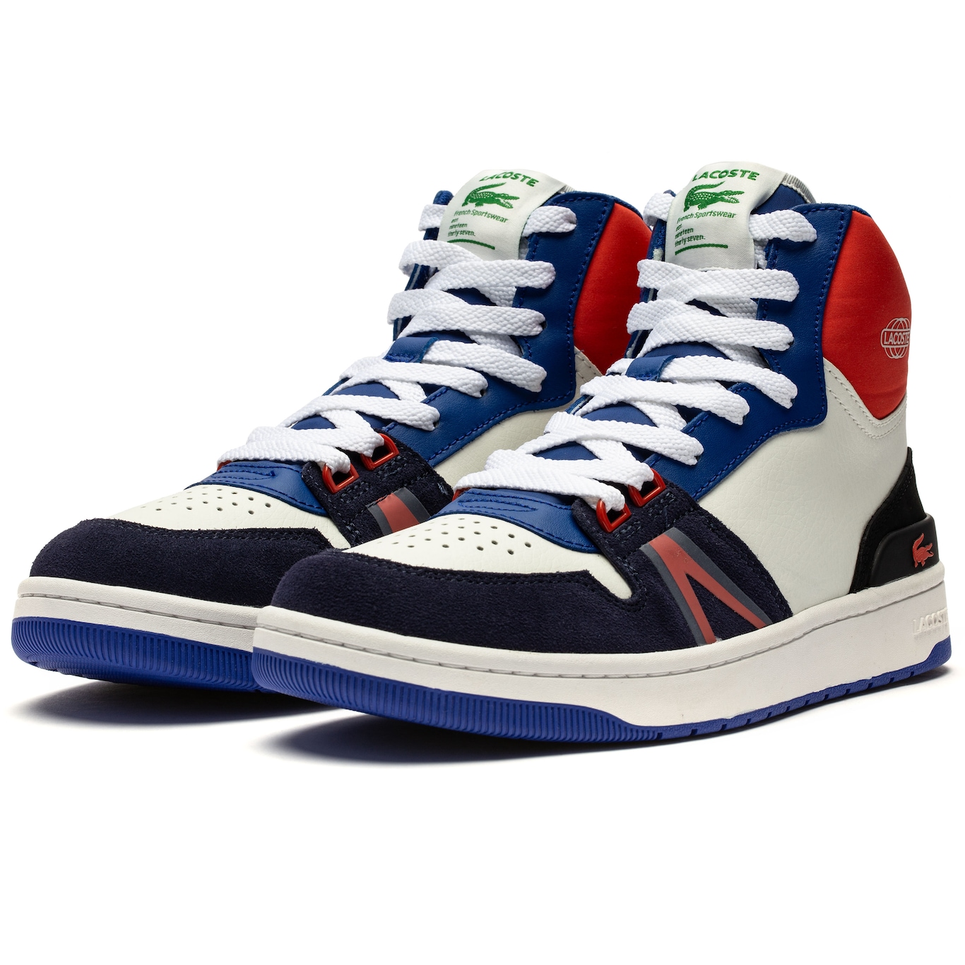 Tênis Lacoste L001 Mid 123 Sma - Masculino - Foto 2