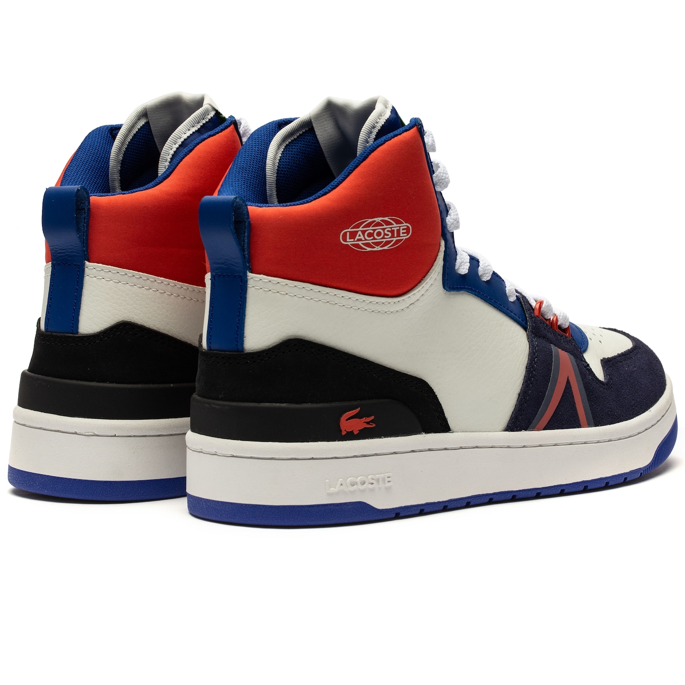 Tênis Lacoste L001 Mid 123 Sma - Masculino - Foto 4