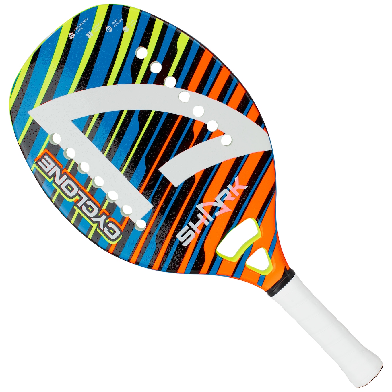 Raquete de Beach Tennis Shark Cyclone 2023 - Foto 1