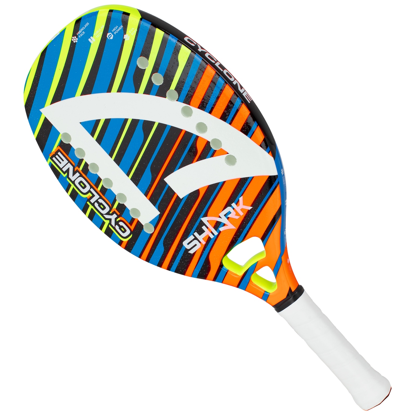 Raquete de Beach Tennis Shark Cyclone 2023 - Foto 2