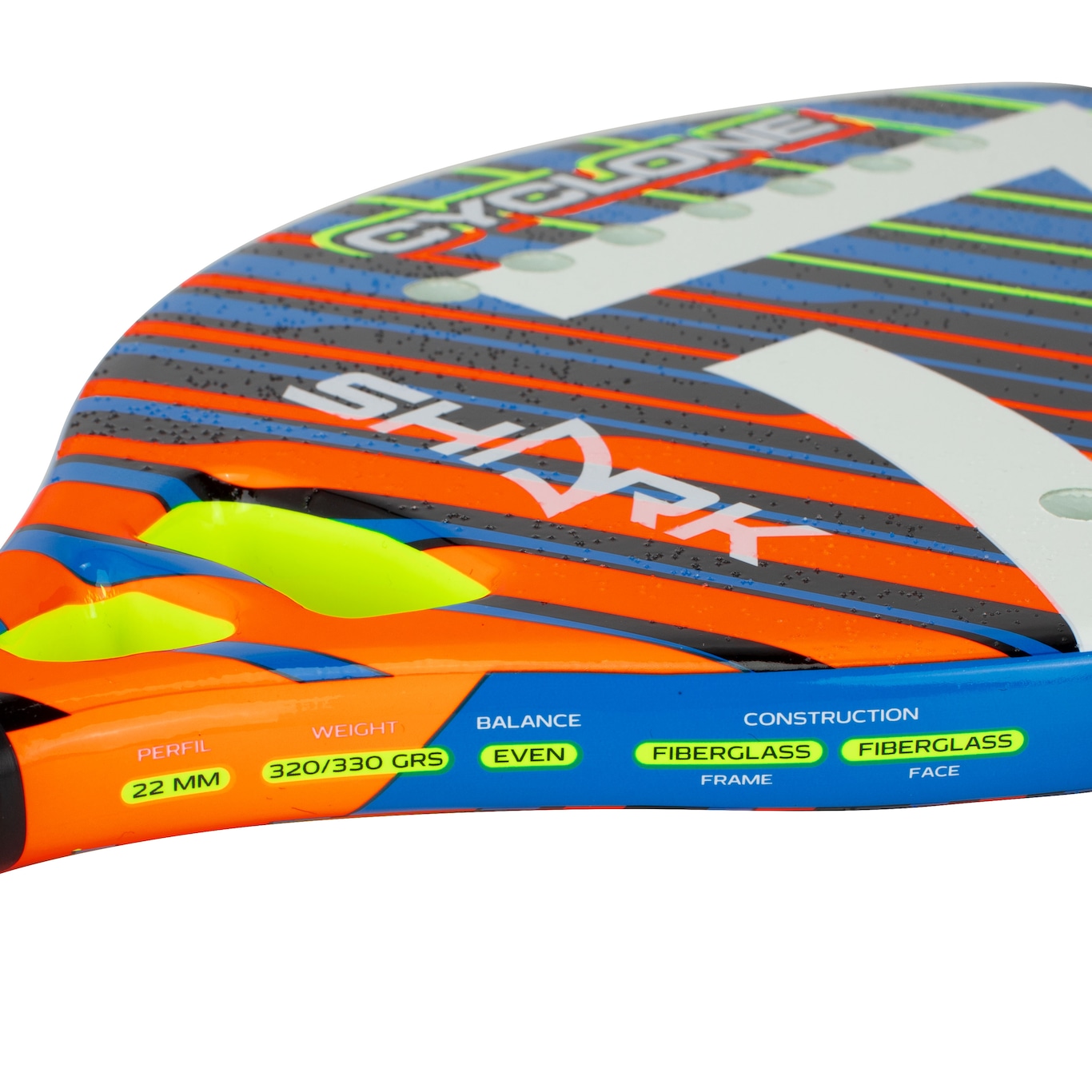 Raquete de Beach Tennis Shark Cyclone 2023 - Foto 5