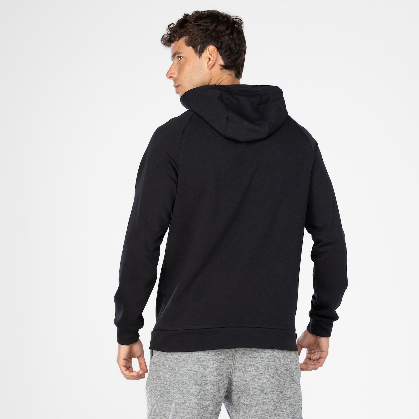 Blusão Masculino Nike Dri-Fit com Capuz Hoodie Swoosh - Foto 3