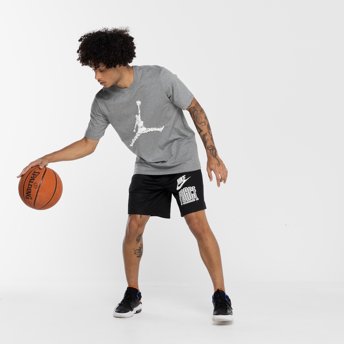 Camiseta Jordan Masculina Nike Essential Ss Crew 3 - Foto 4