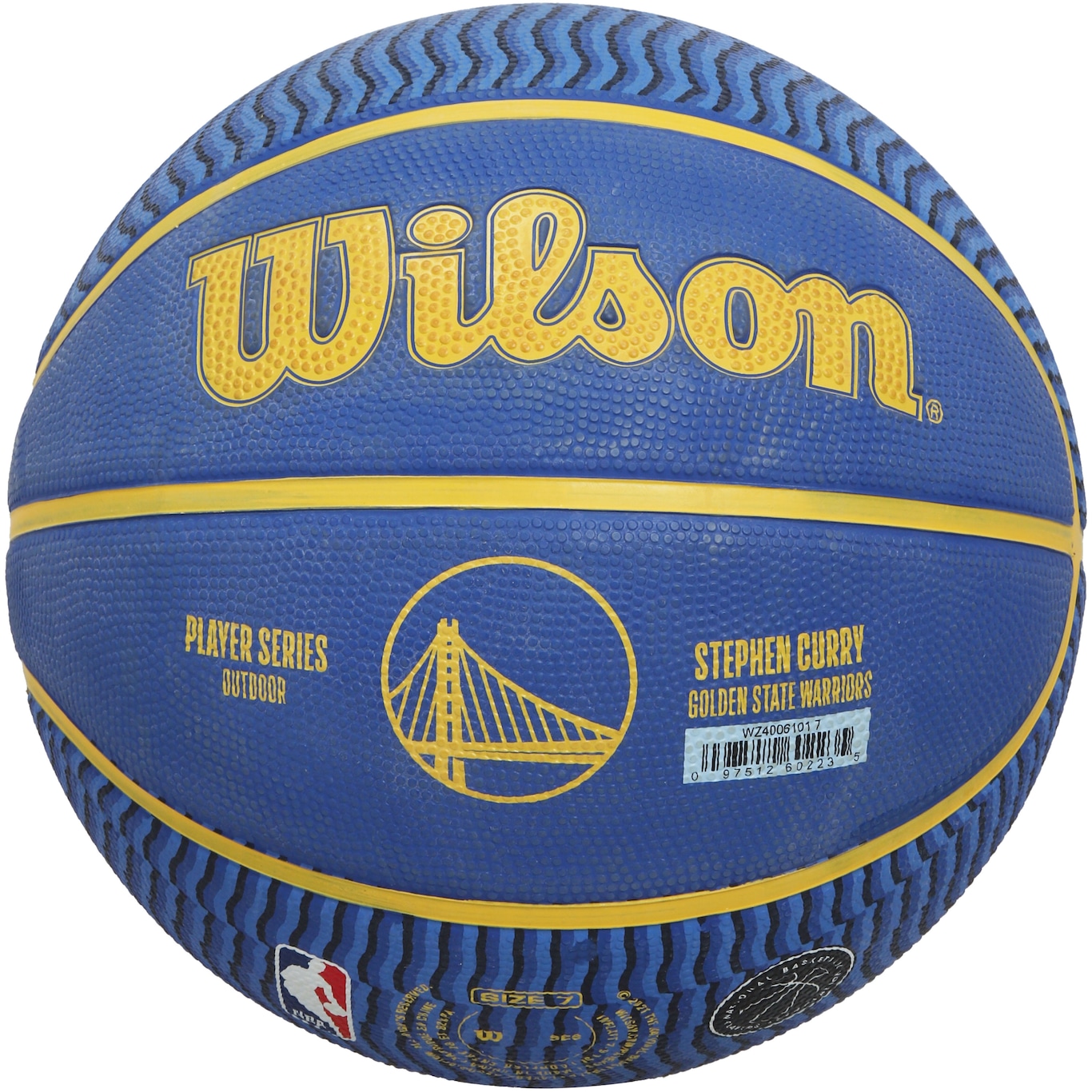 Bola de Basquete Golden State Warriors Stephen Curry 30 Wilson NBA - Foto 2