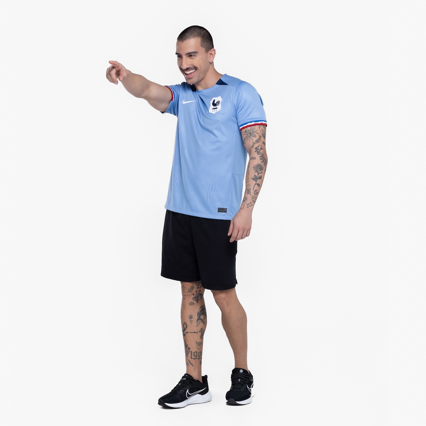 Camisa da Seleção da França I 23/24 Nike Masculina Torcedor - Foto 4