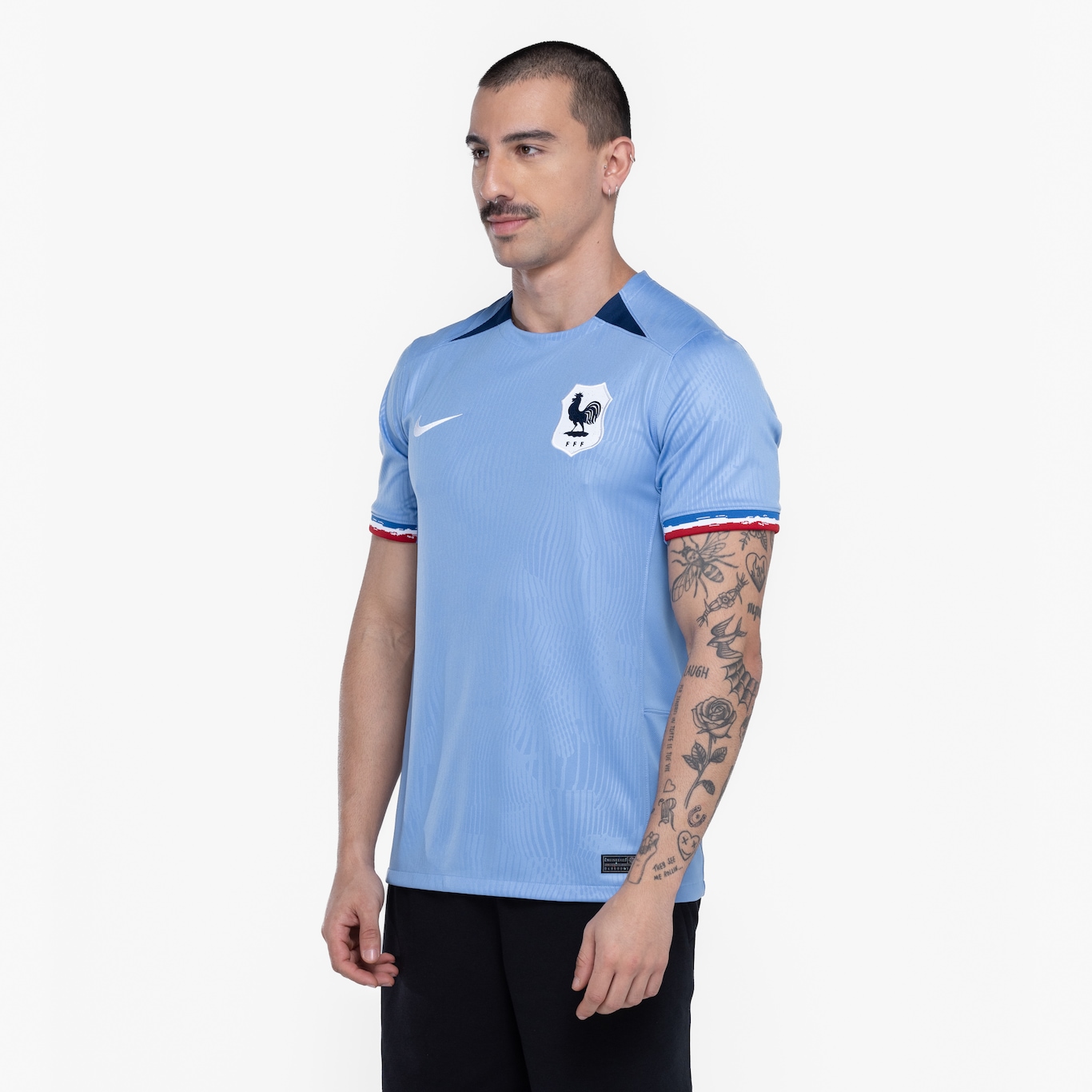 Camisa da Seleção da França I 23/24 Nike Masculina Torcedor - Foto 5