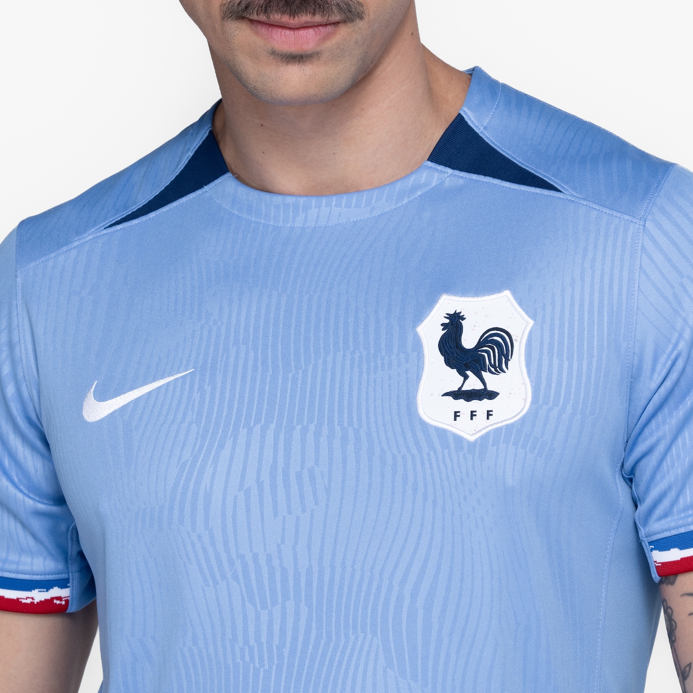 Camisa da Seleção da França I 23/24 Nike Masculina Torcedor - Foto 6