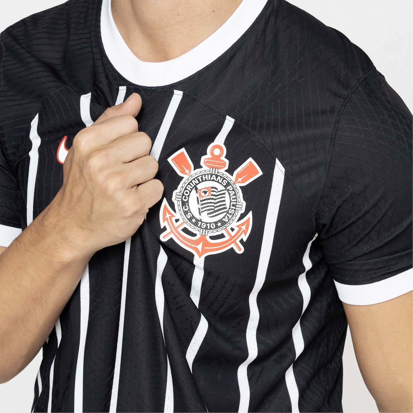 Camisa do Corinthians II 23 Nike Jogador - Masculina - Foto 5