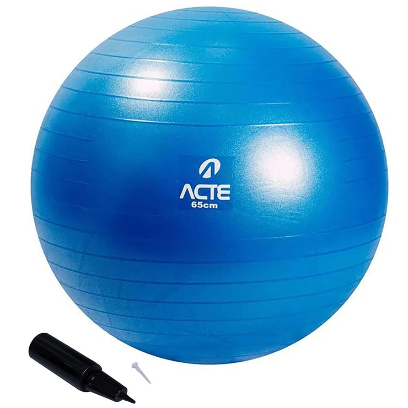 Bola de Ginástica ACTE Sports 65 cm com Bomba de Ar - Foto 6