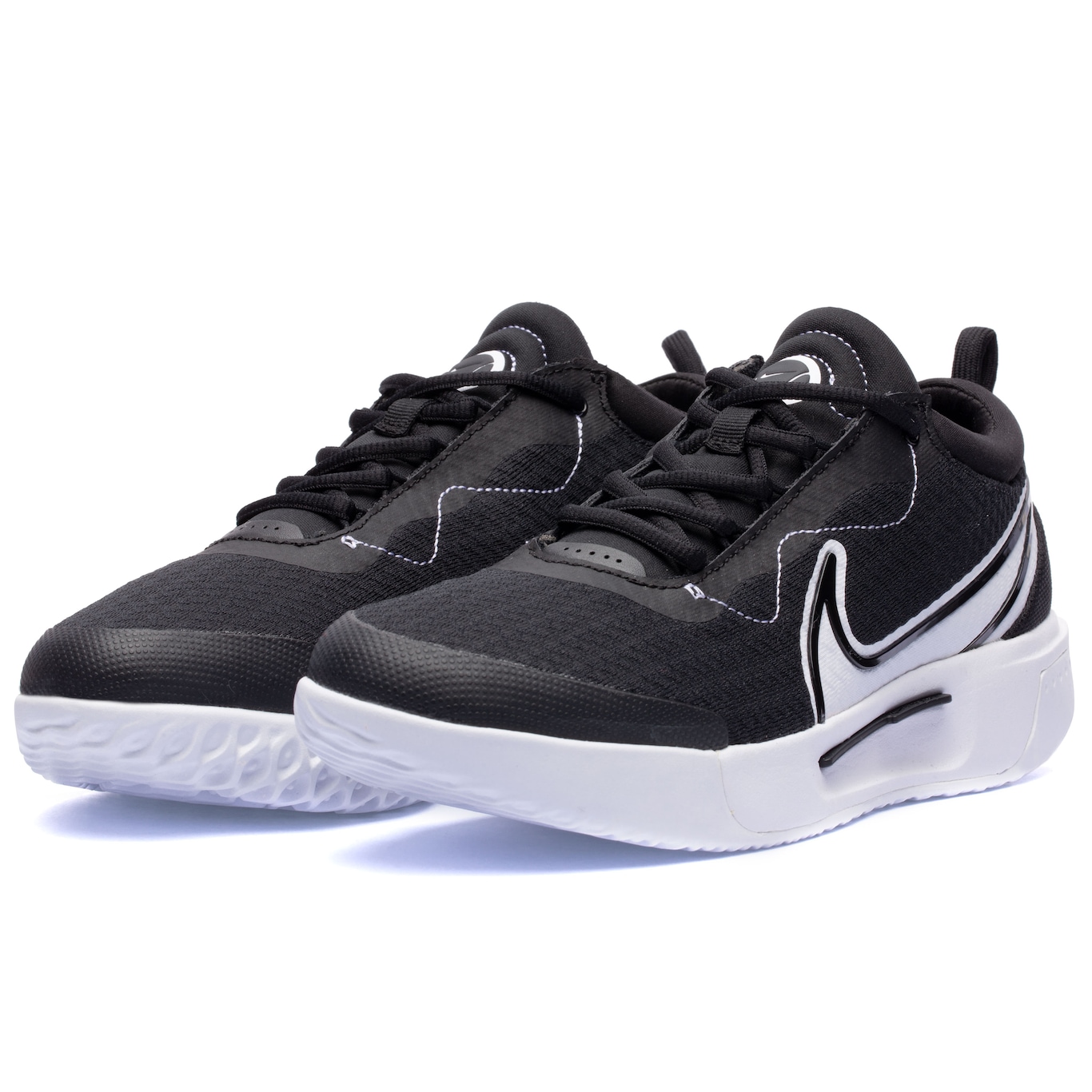 Tênis Nike Zoom Court Branco/Preto