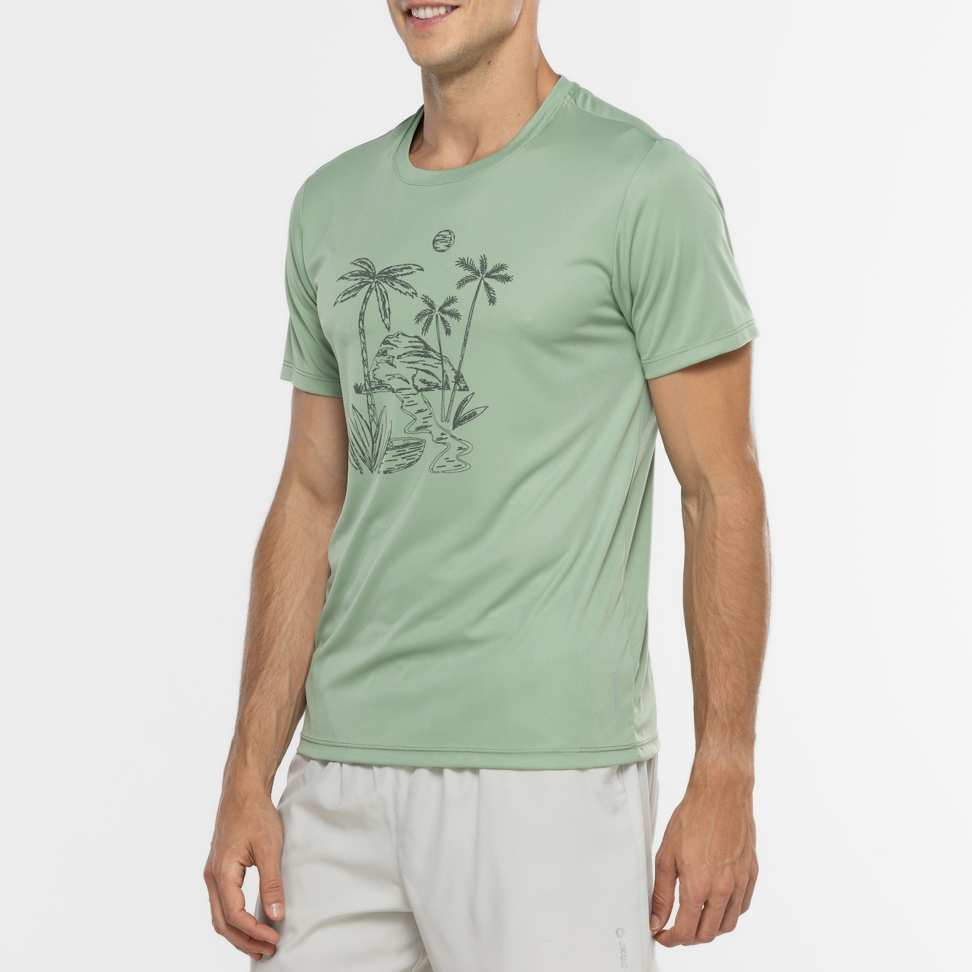 Camiseta Masculina Oxer Estampada - Foto 5