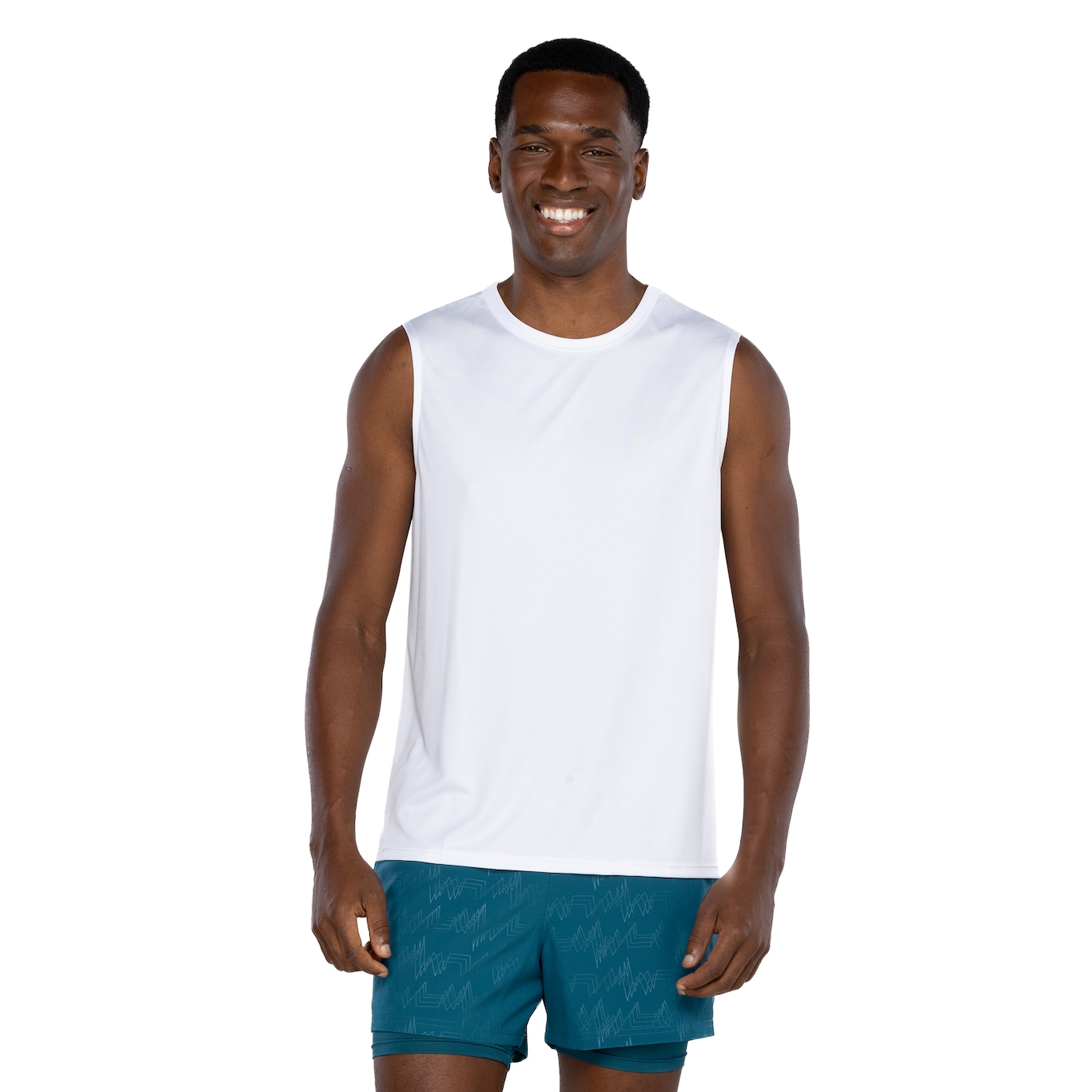 Camiseta Regata Masculina Oxer Basic Light - Video 1