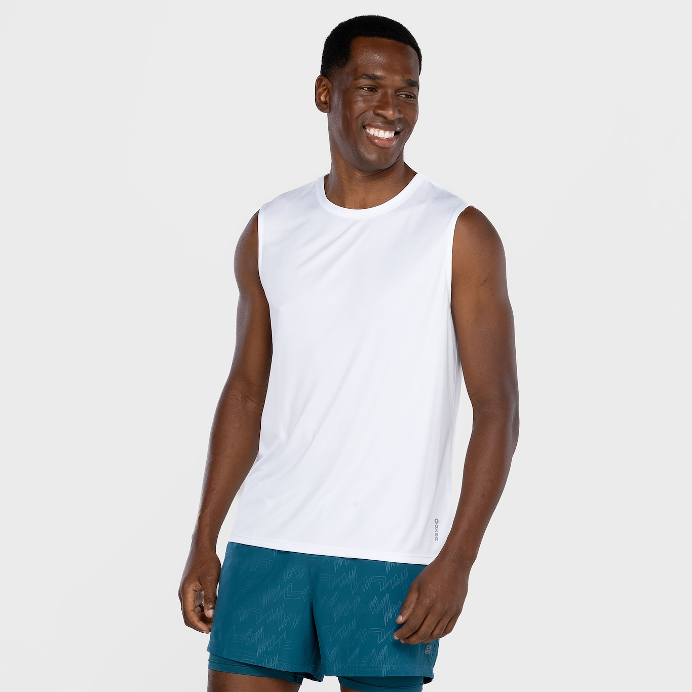 Camiseta Regata Masculina Oxer Basic Light - Foto 5