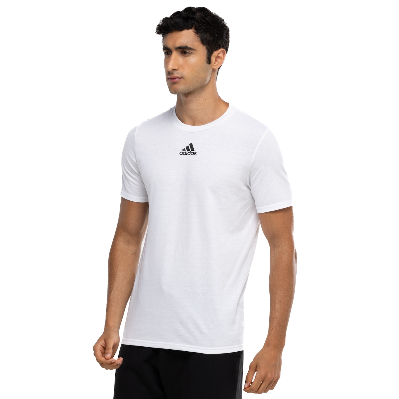 Camiseta Masculina adidas Manga Curta Small Logo - Foto 1