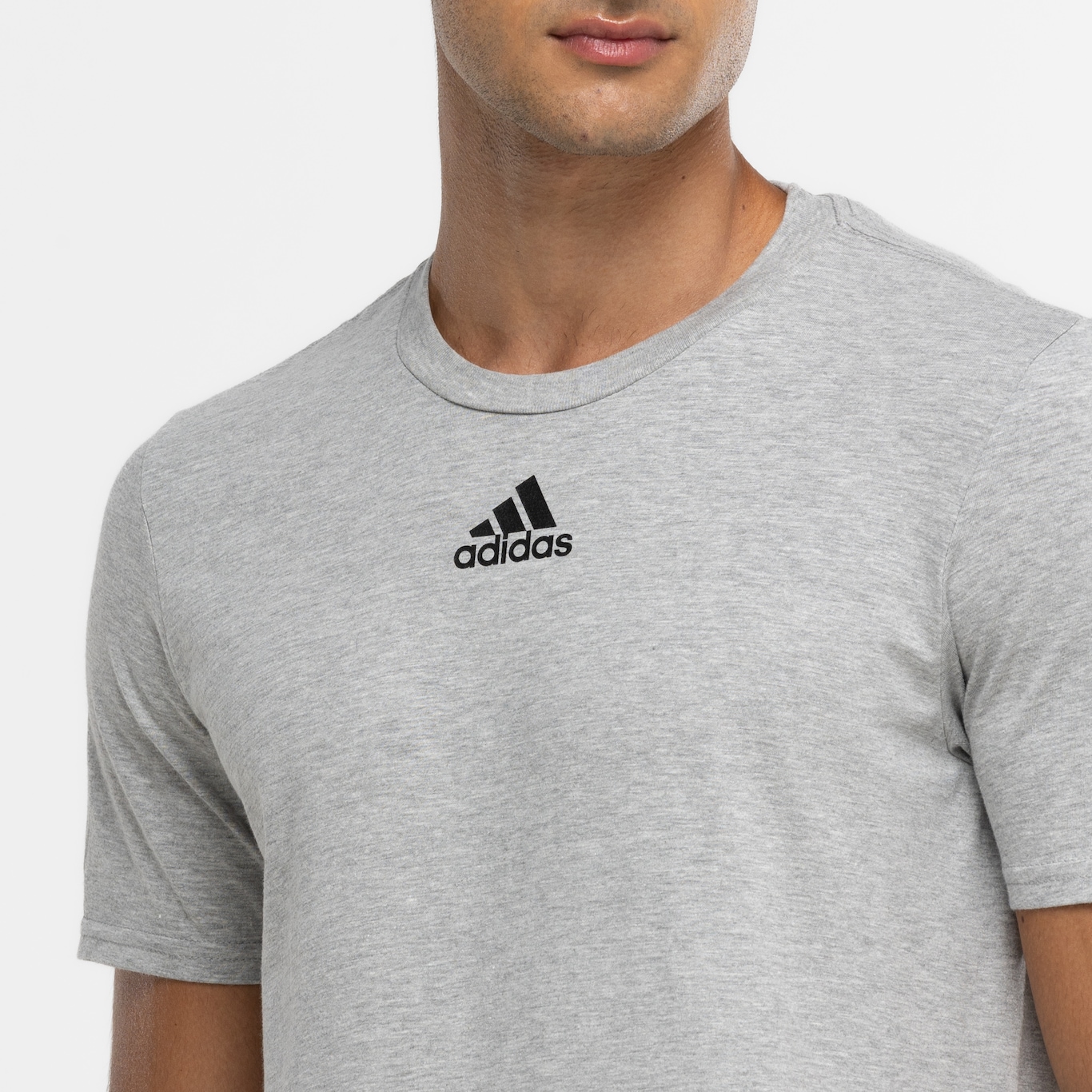 Camiseta Masculina adidas Manga Curta Small Logo - Foto 4