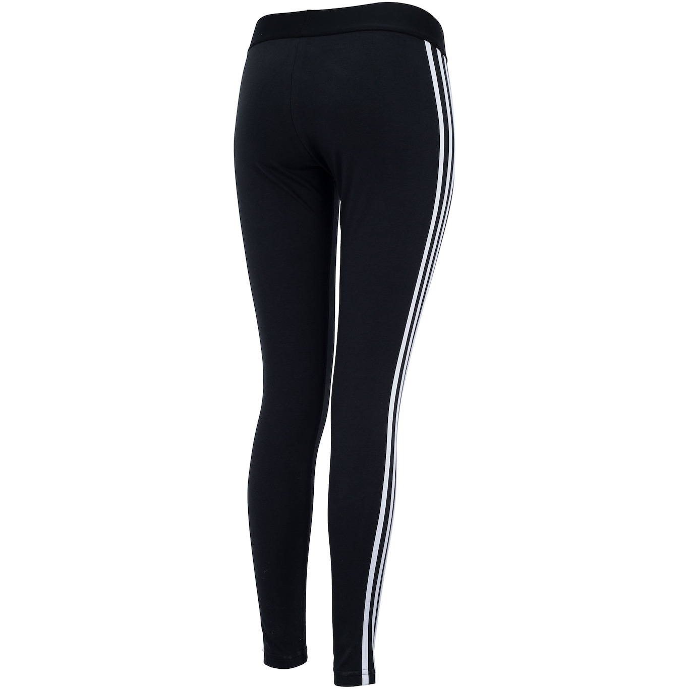 Calça Adidas Essentials 3-Stripes Feminina - Preto/Branco