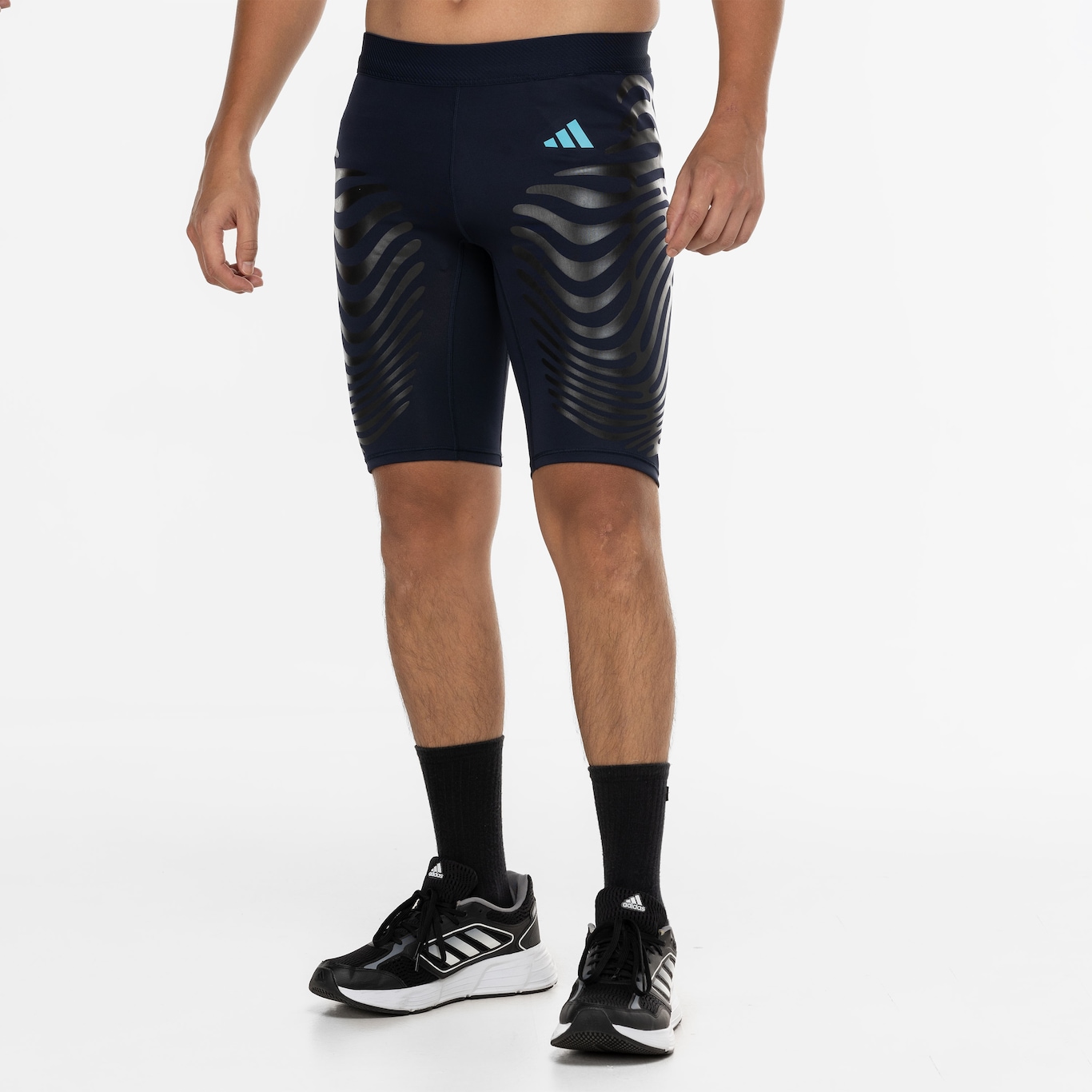 Bermuda Masculina adidas Adizero Tight Fit Rheon - Foto 4