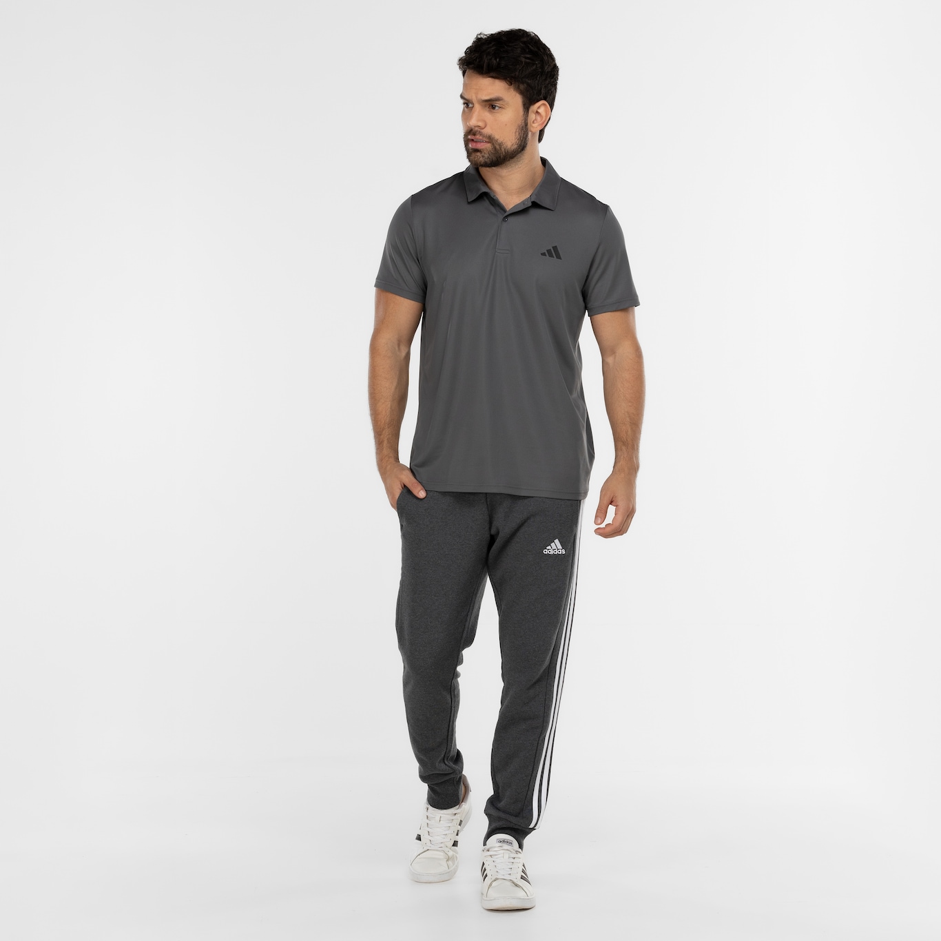 Camisa Polo Masculina adidas Essentials - Foto 4