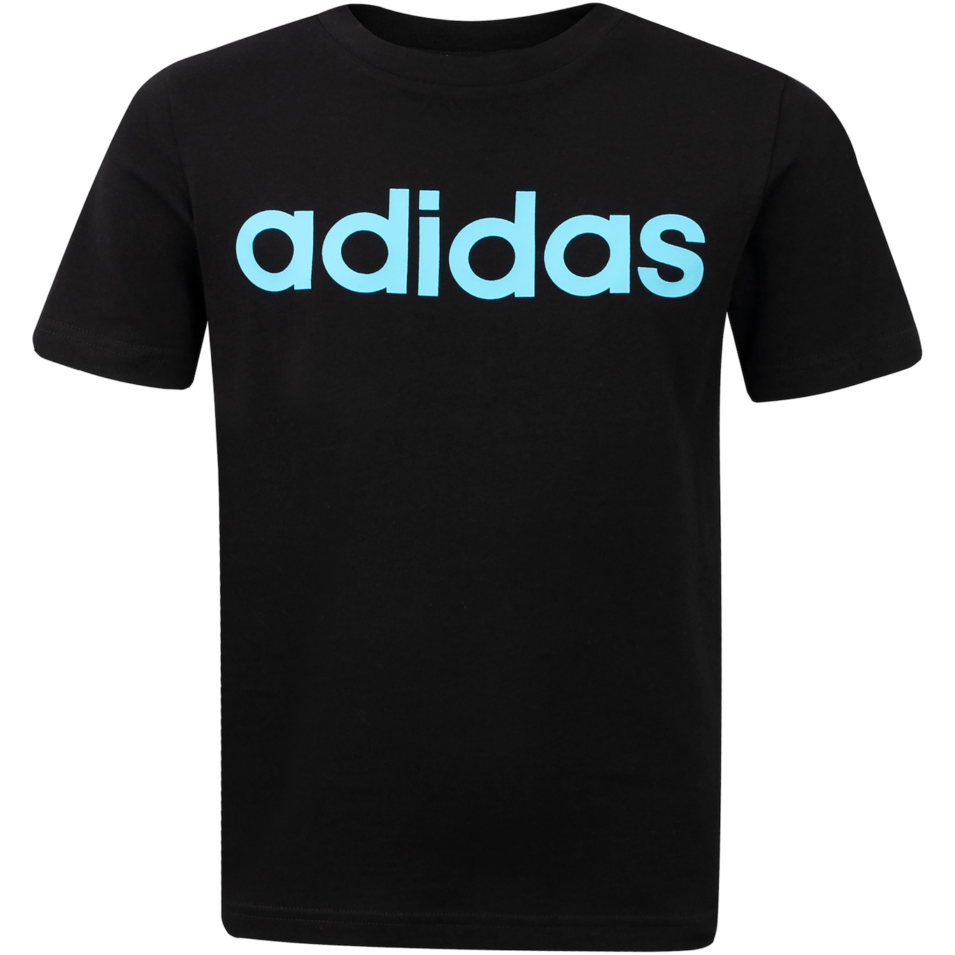 Camiseta Infantil adidas Manga Curta Logo Linear - Foto 1