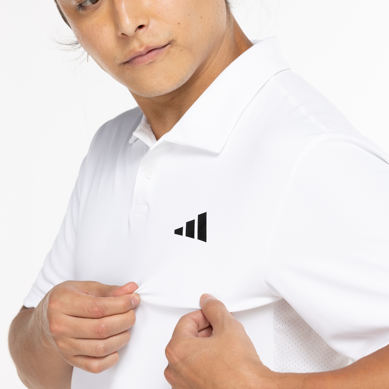 Camisa Polo Masculina adidas Manga Curta Club 3 Stripes - Foto 6