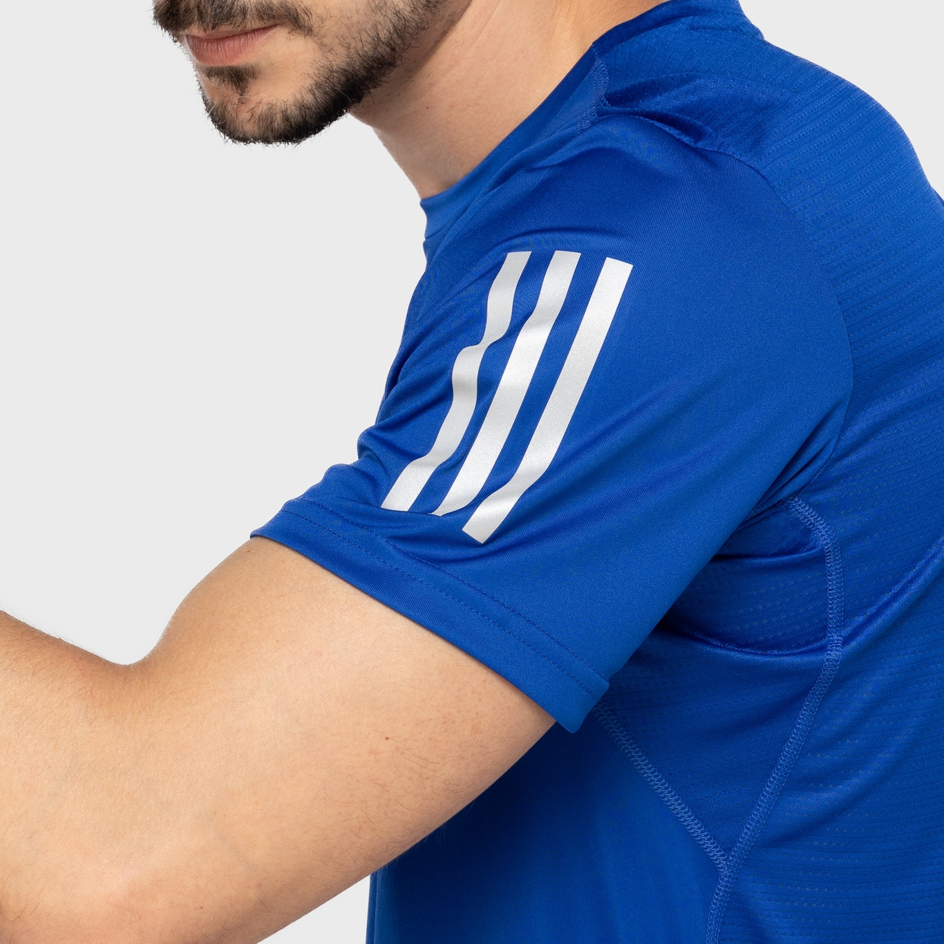 Camiseta Masculina adidas Manga Curta Own The Run - Foto 6