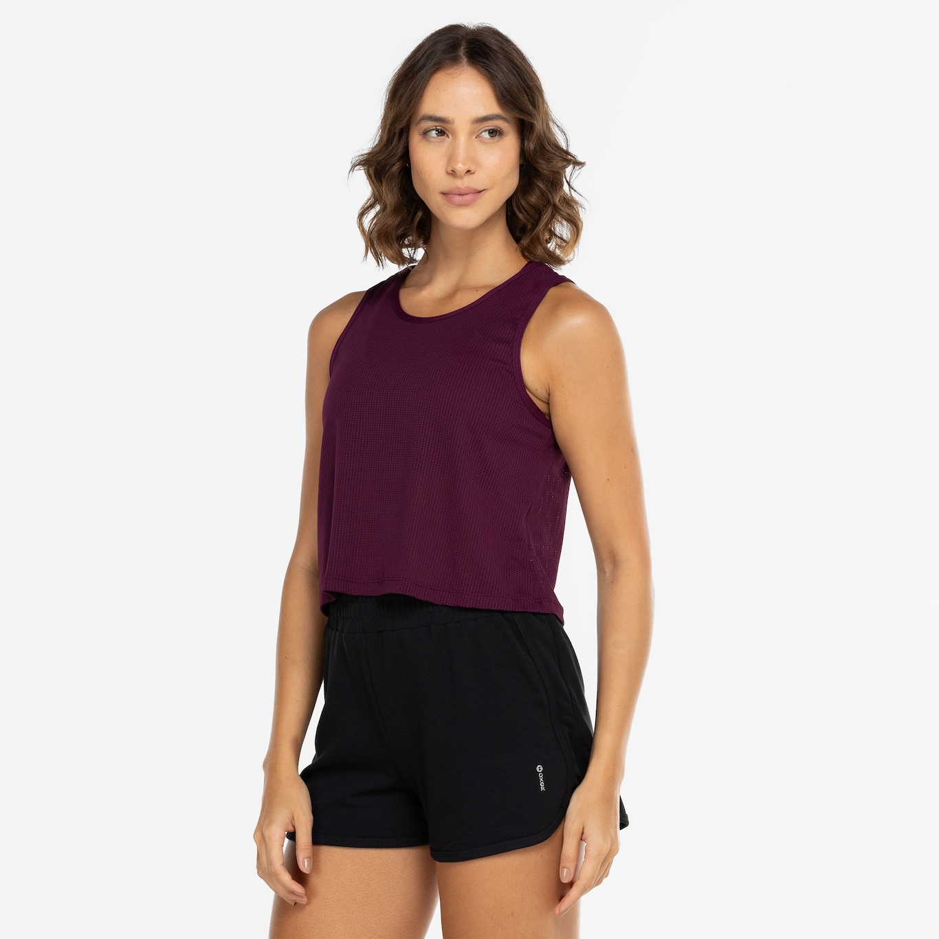 Camiseta Regata Cropped Feminina Oxer Telada - Foto 5