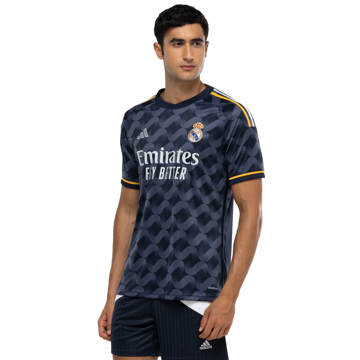 Camisa do Real Madrid II 23 adidas Masculina Torcedor - Foto 1