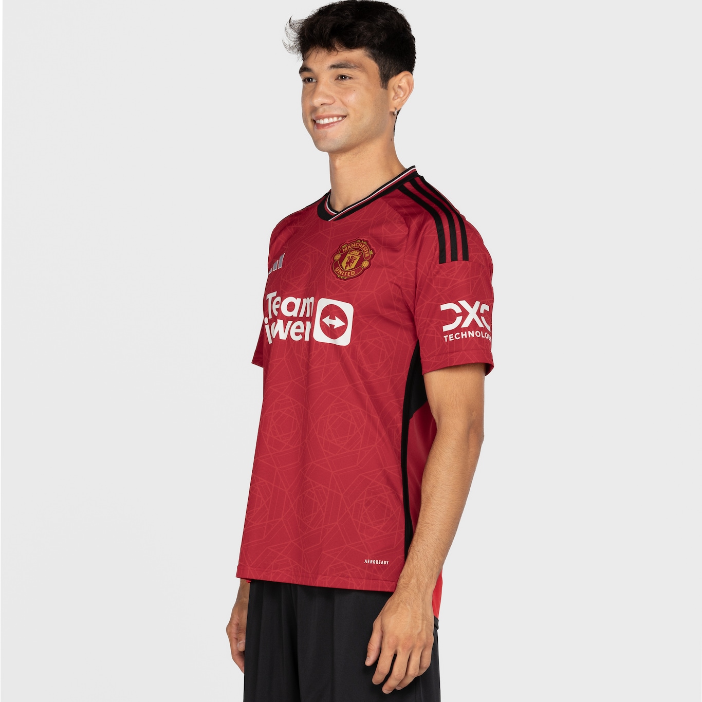 Camisa Manchester United I 23 adidas Masculina Torcedor - Foto 5