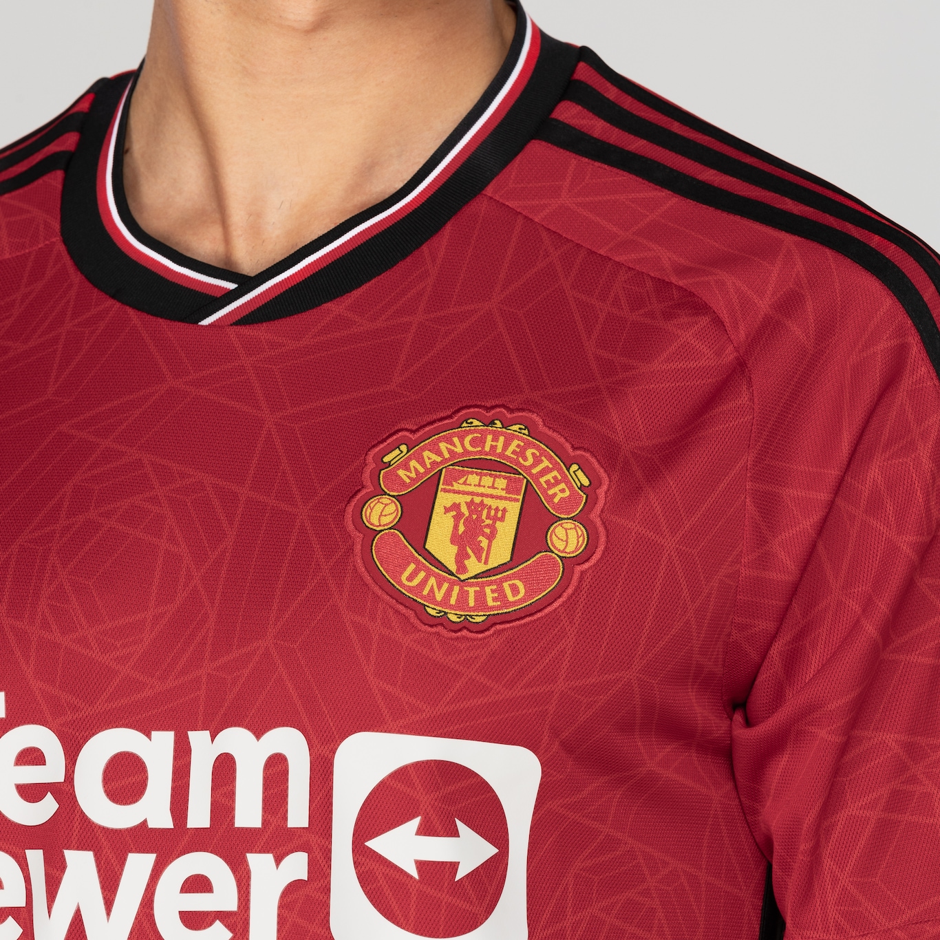 Camisa Manchester United I 23 adidas Masculina Torcedor - Foto 6