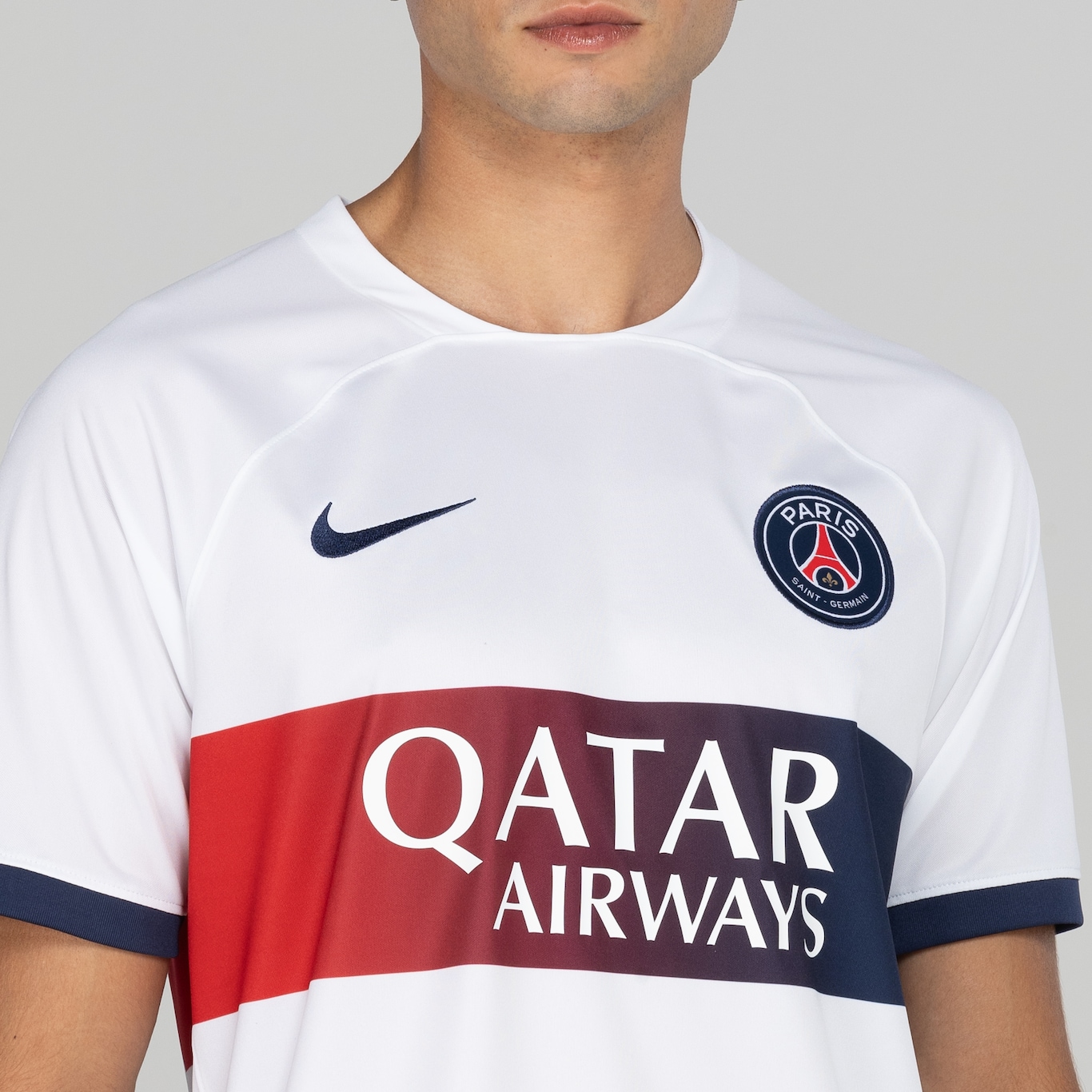 Camisa do PSG II 23 Nike Masculina Torcedor - Foto 6