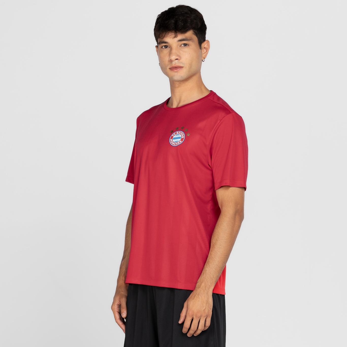 Camiseta Masculina Bayern de Munique Embossed - Foto 5