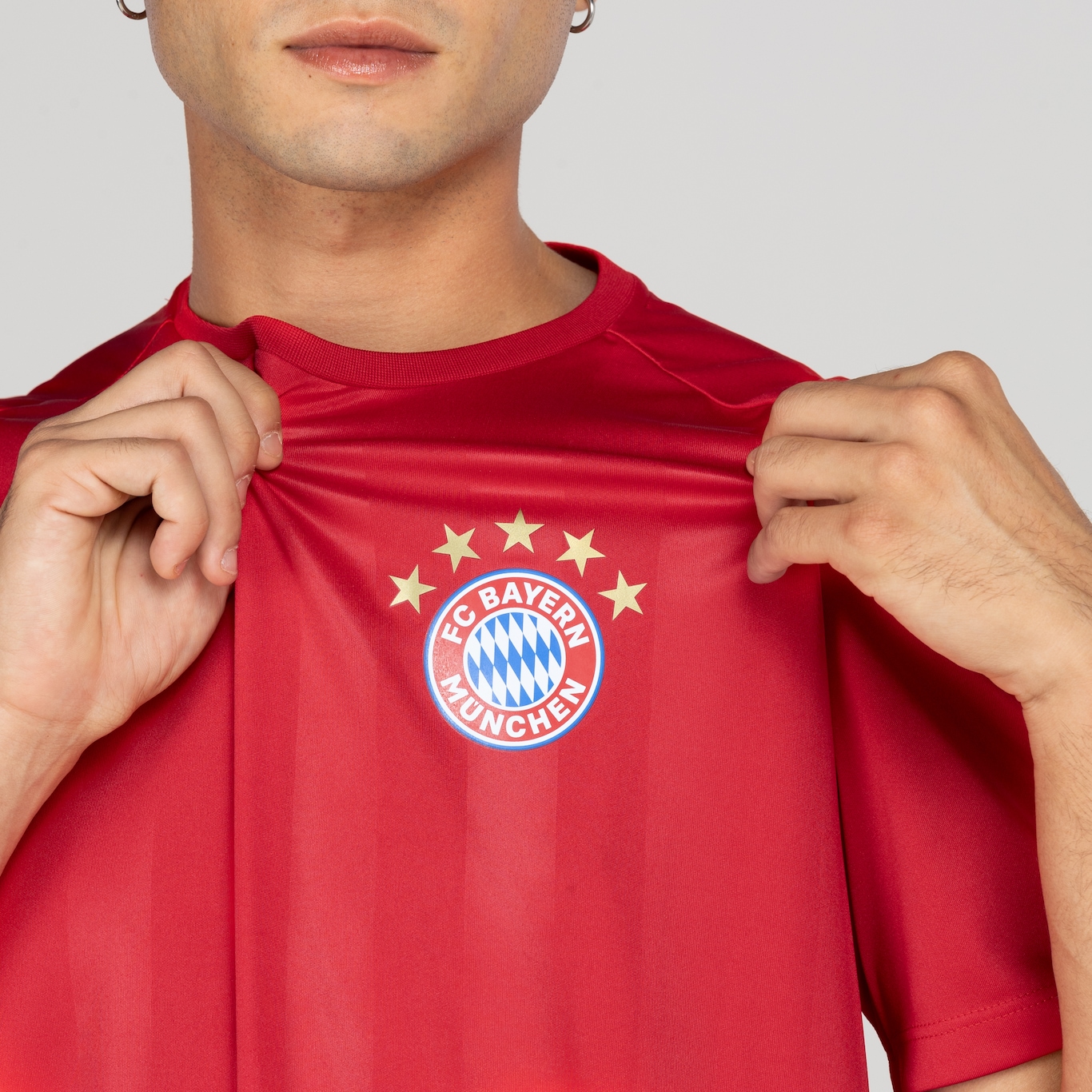 Camiseta Masculina Bayern de Munique Embossed - Foto 6