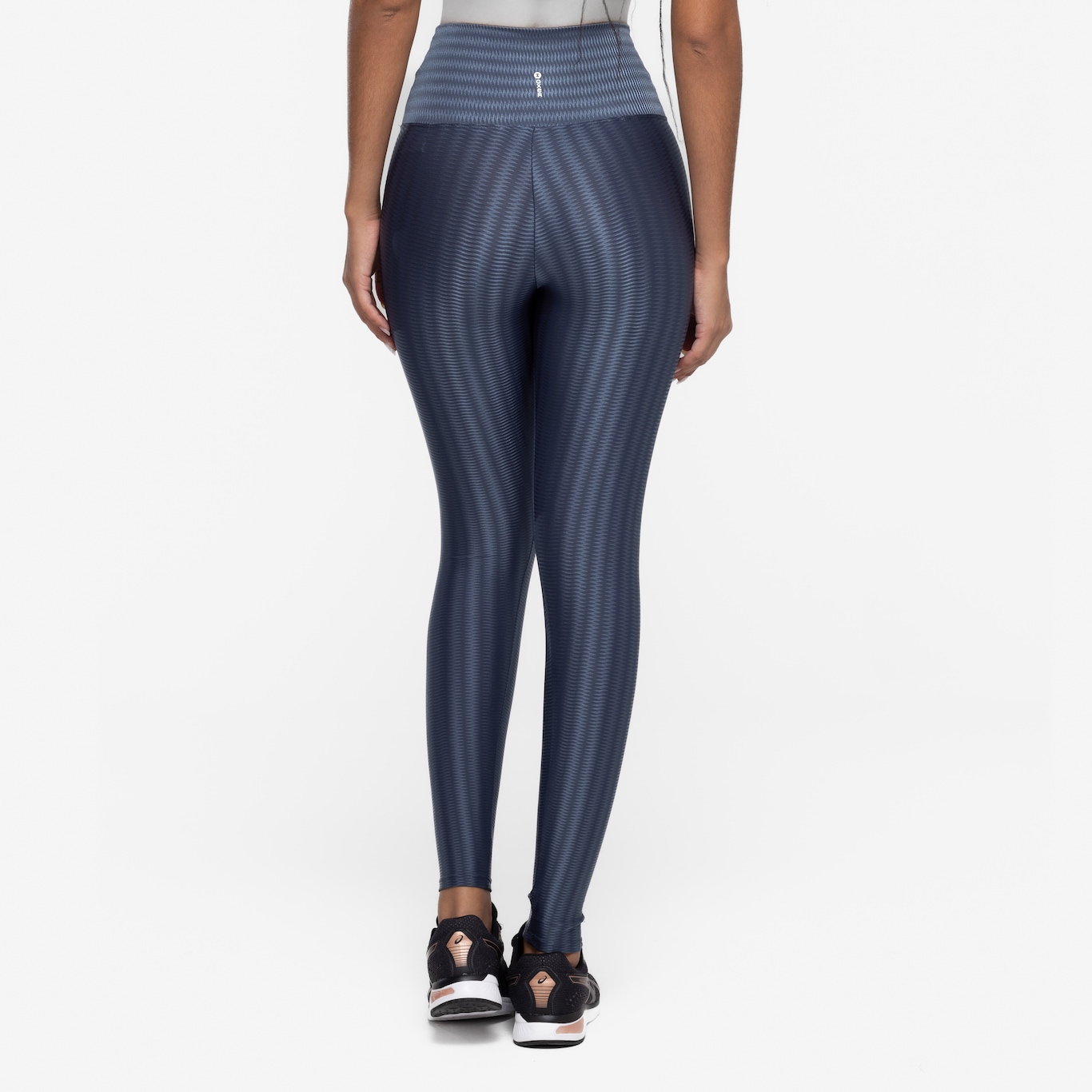 Calça Legging Feminina Oxer New Zig Média Compressão Cós Alto - Foto 3