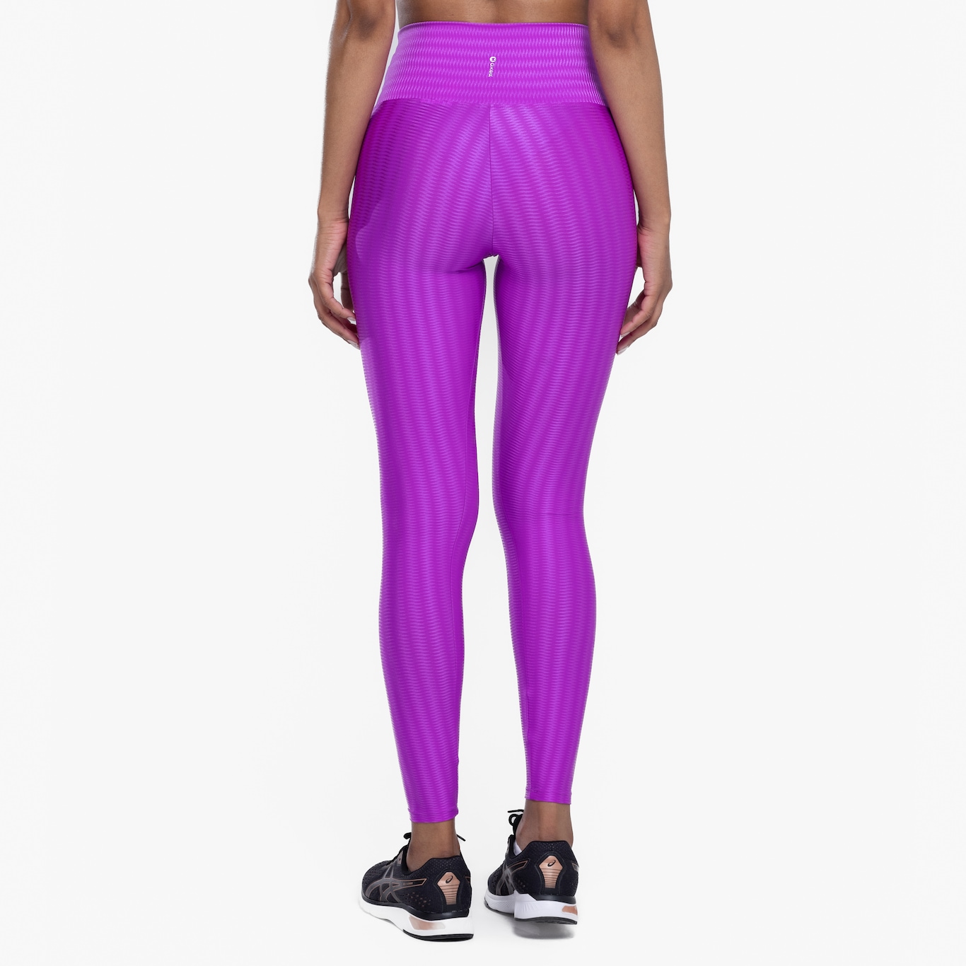 Calça Legging Feminina Oxer New Zig Média Compressão Cós Alto - Foto 3