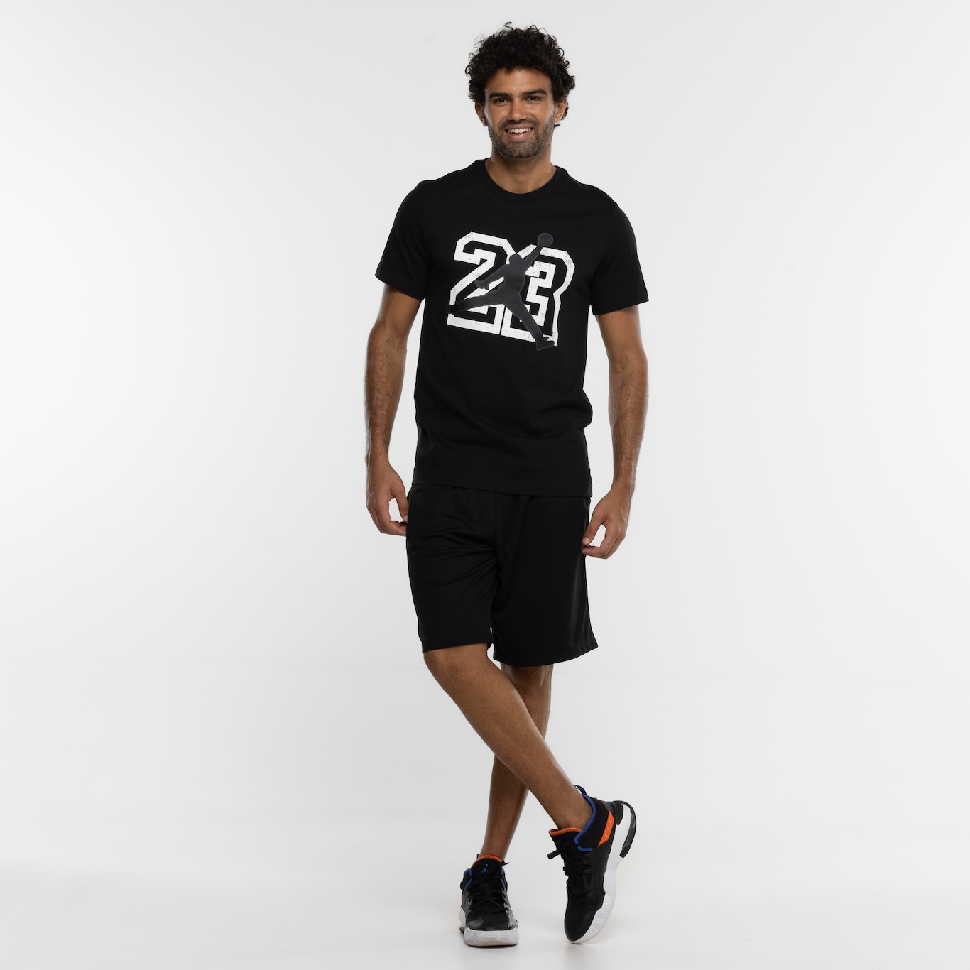 Camiseta Masculina Nike Jordan Basquete Flt Essentials Ss Crew - Foto 4