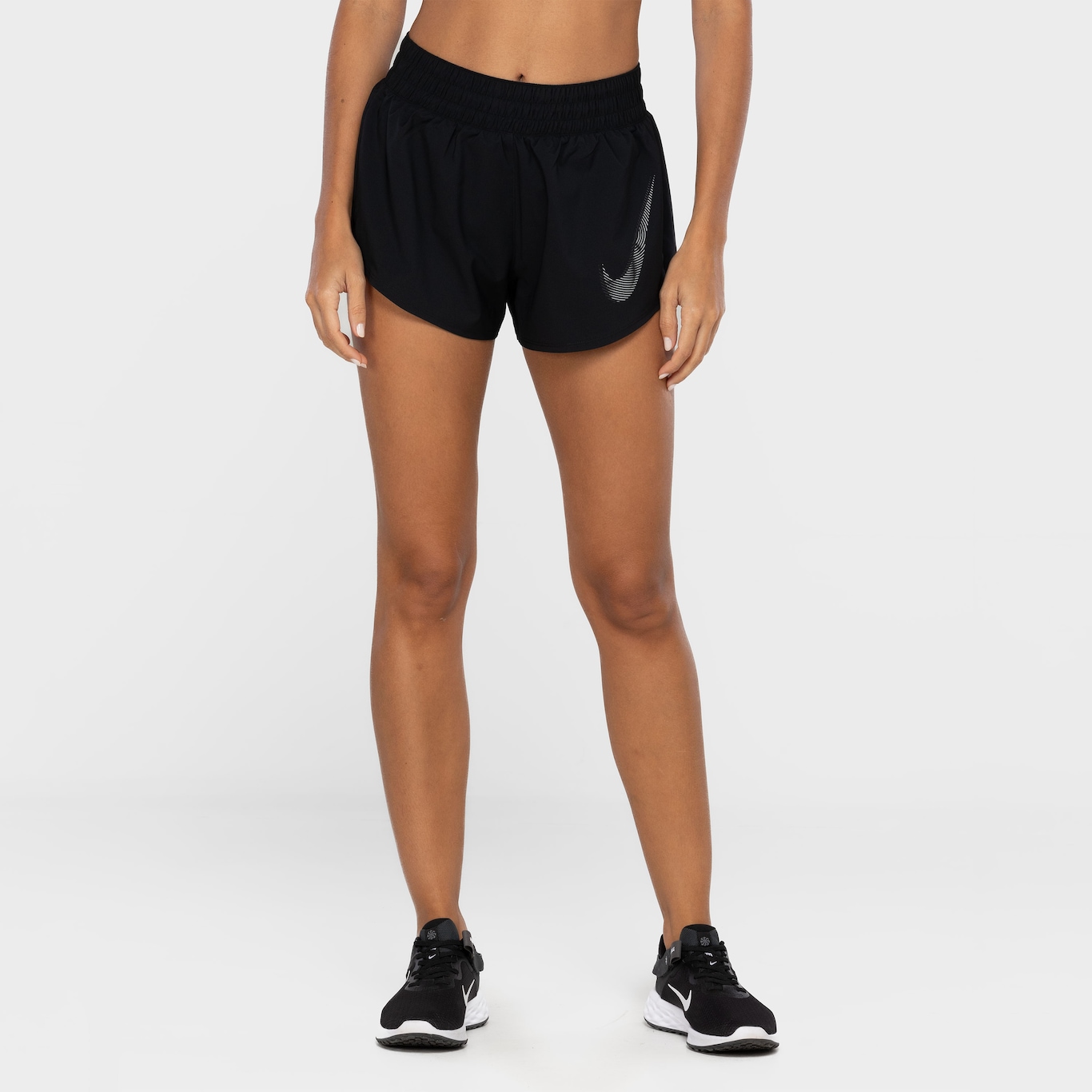 Short Feminino Nike Dri-Fit One Swoosh HBR - Foto 4