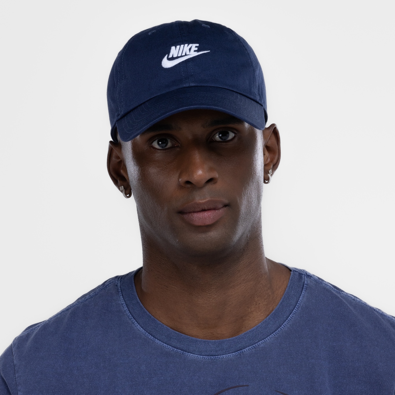 Boné Aba Curva Nike Strapback Club U Cb Fut Wsh - Adulto - Foto 5