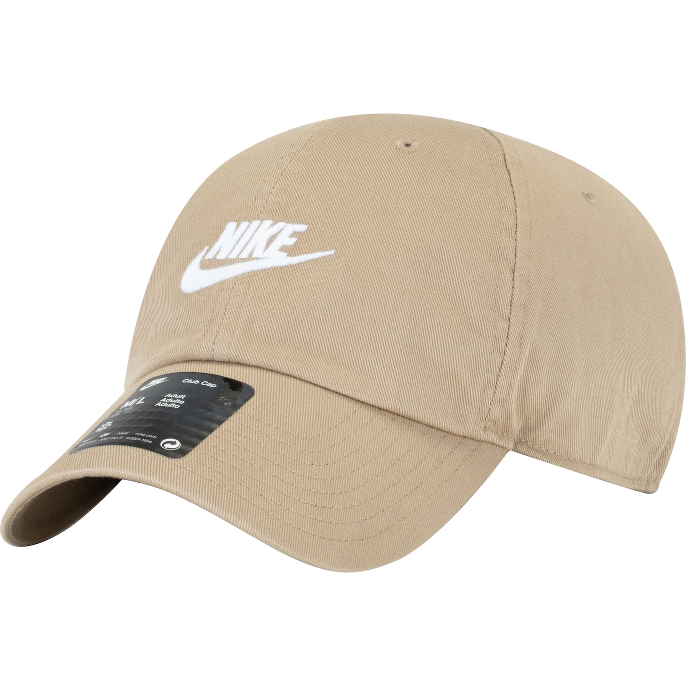 Boné Aba Curva Nike Strapback Club U Cb Fut Wsh - Adulto - Foto 1