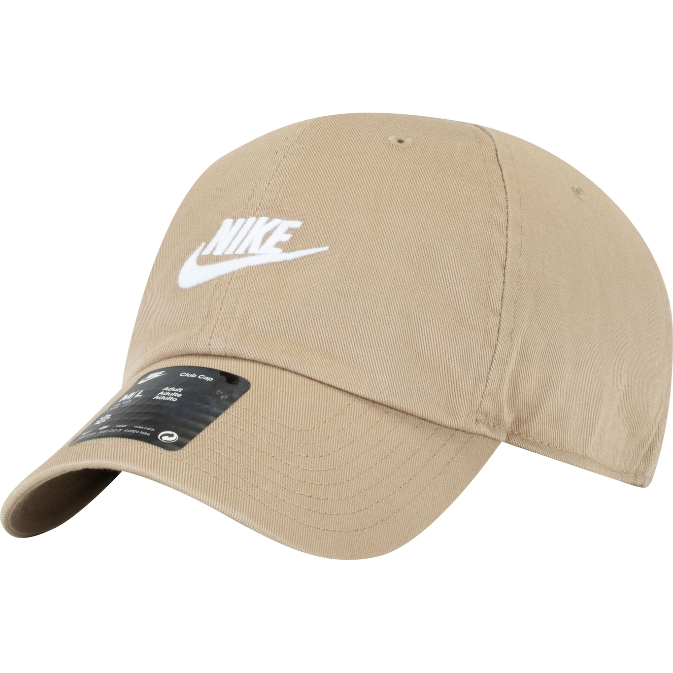 Boné Aba Curva Nike Strapback Club U Cb Fut Wsh - Adulto - Foto 4