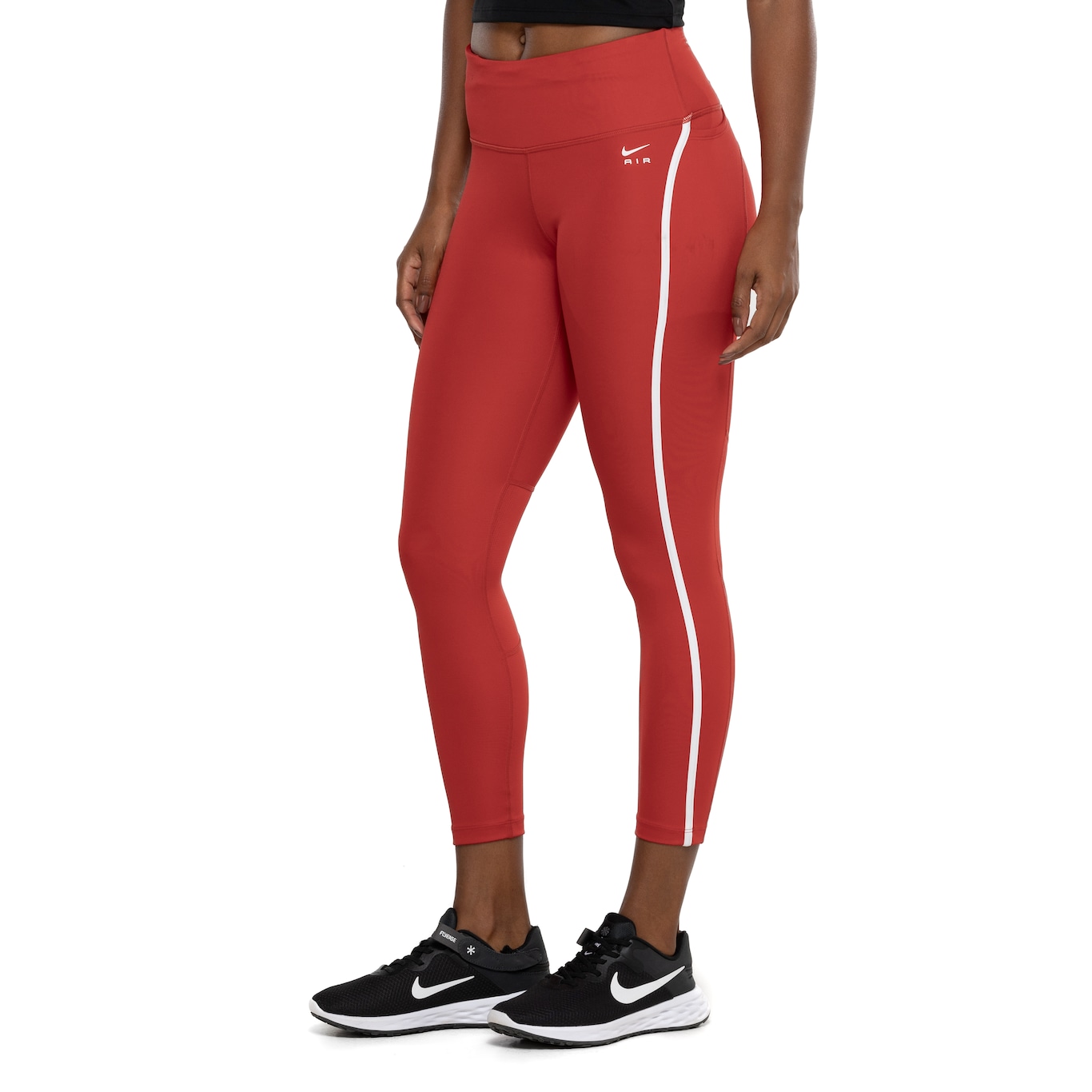 Leggings de running a 7/8 de cintura normal com bolsos Nike Fast para mulher