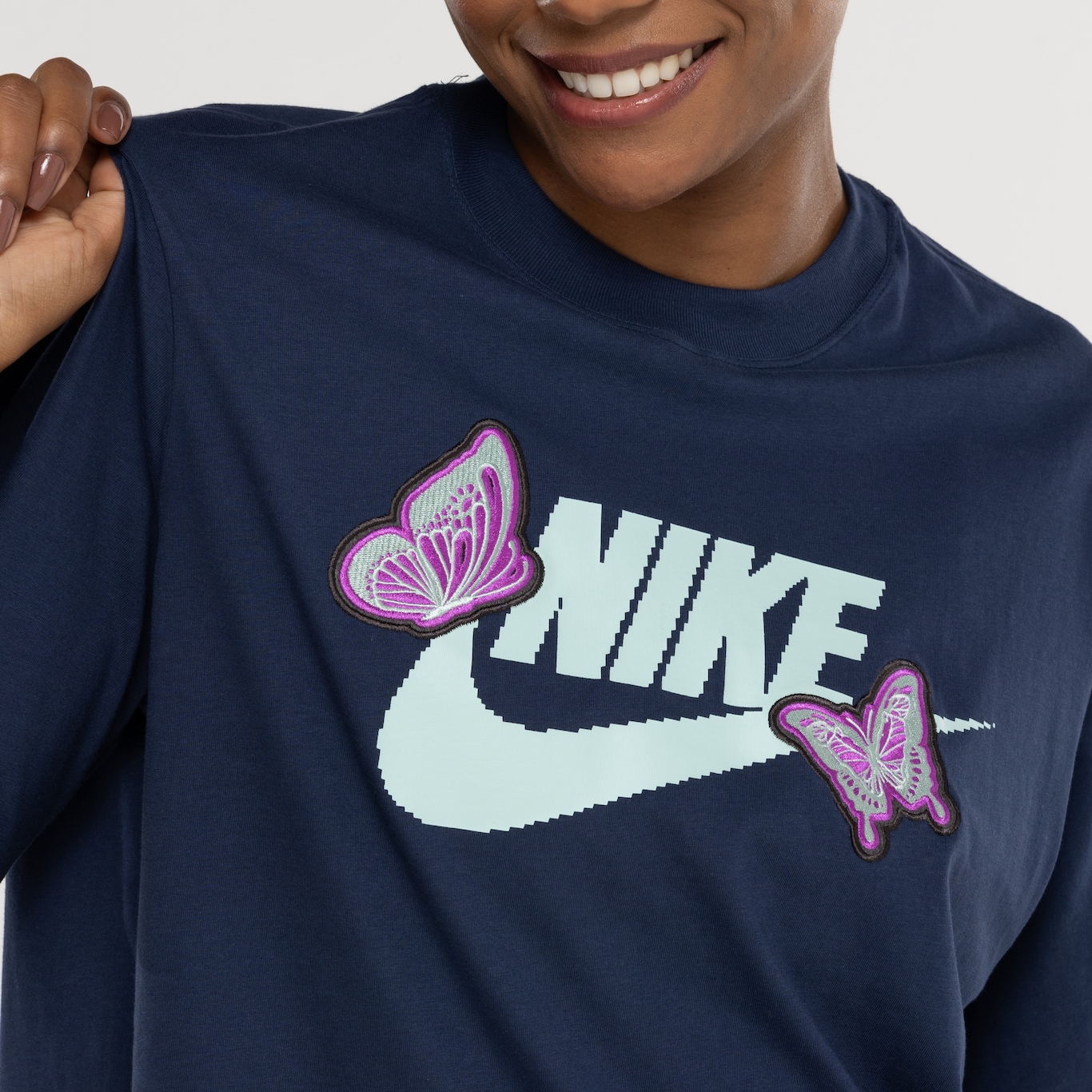 Camiseta Feminina Nike Manga Curta Sportswear Oc 1 Boxy - Foto 6