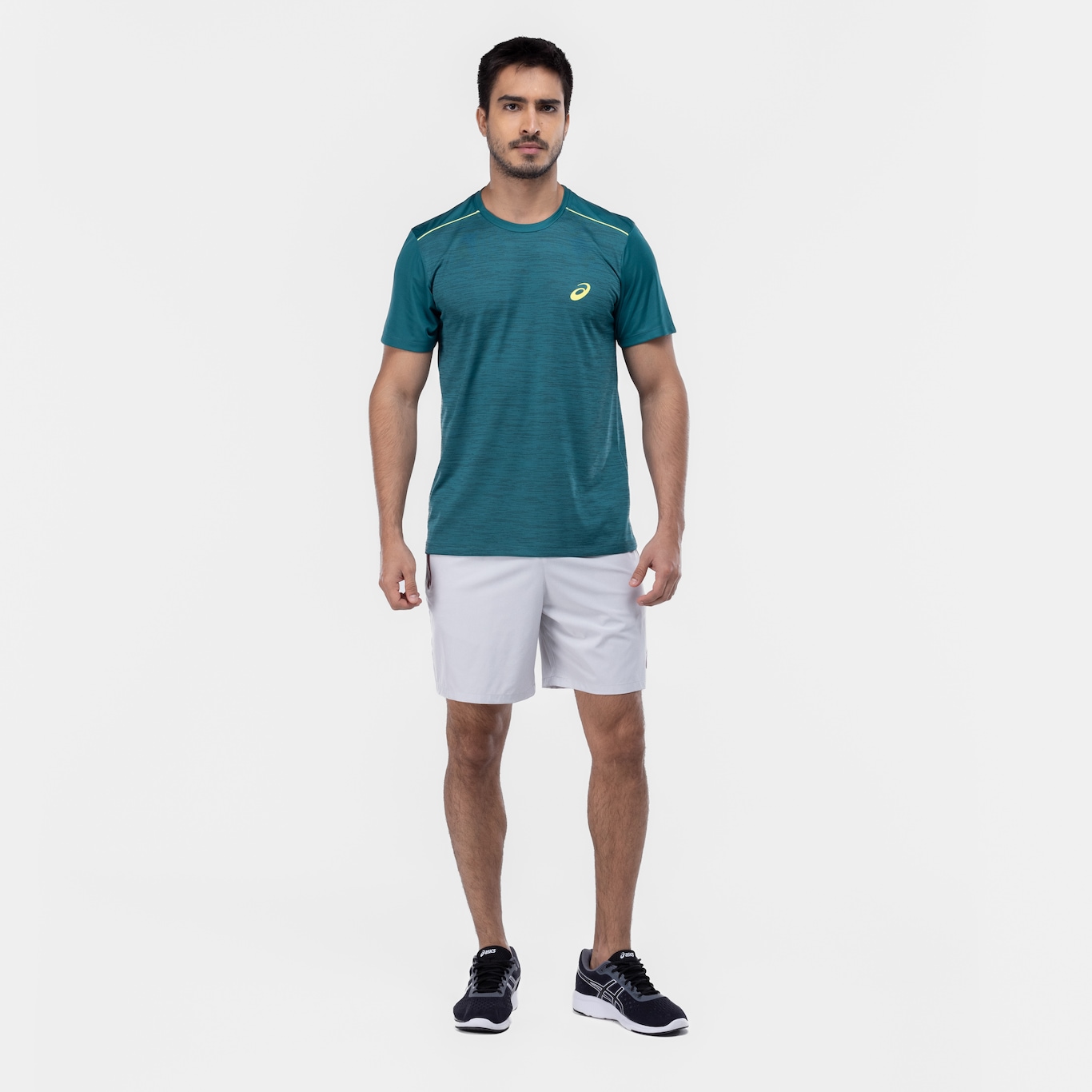 Camiseta Masculina ASICS Manga Curta Leve Mesh Anti Odor - Foto 4