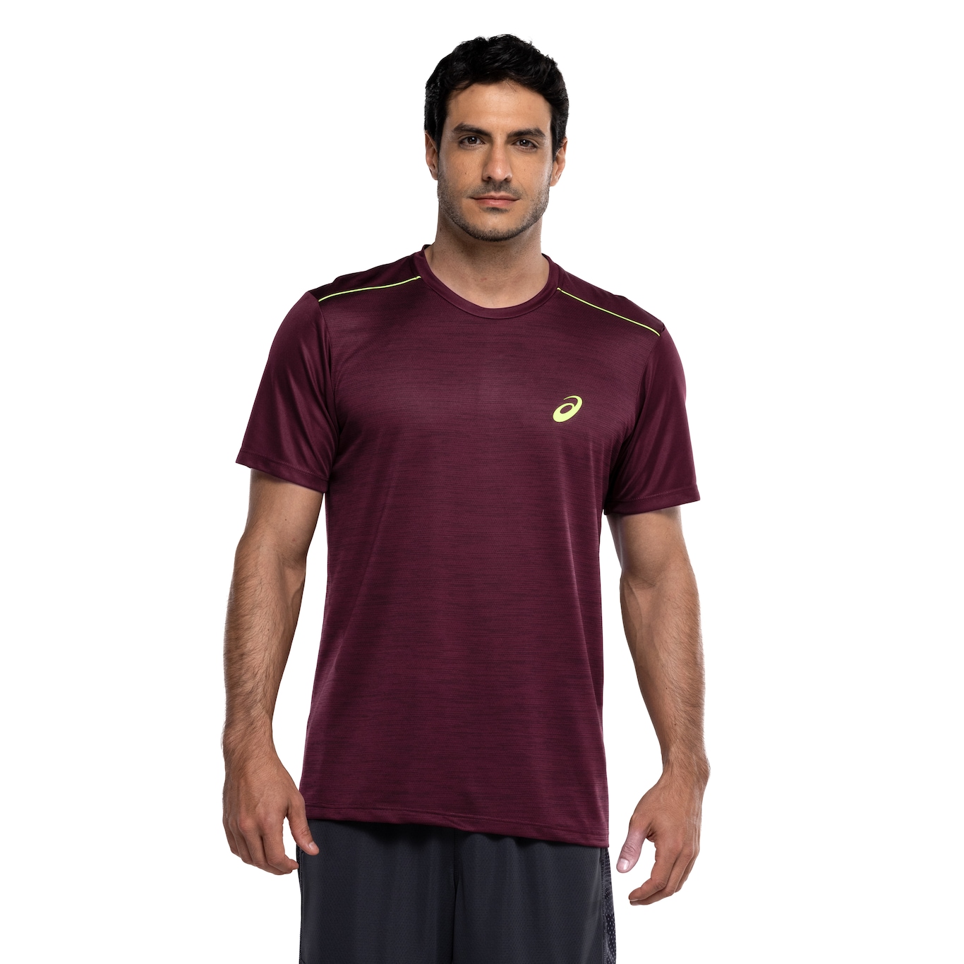 Camiseta Masculina ASICS Manga Curta Leve Mesh Anti Odor - Video 1