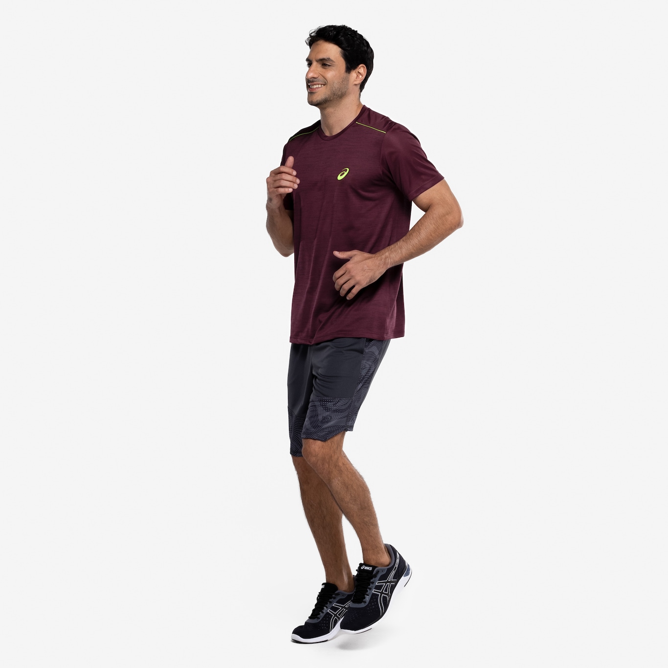 Camiseta Masculina ASICS Manga Curta Leve Mesh Anti Odor - Foto 4