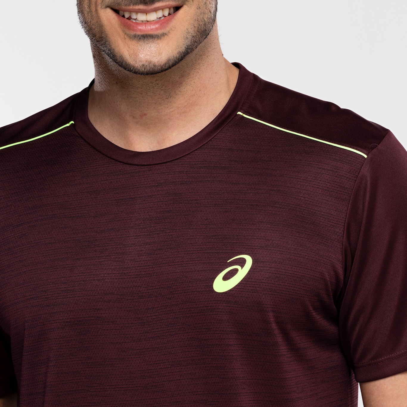 Camiseta Masculina ASICS Manga Curta Leve Mesh Anti Odor - Foto 6